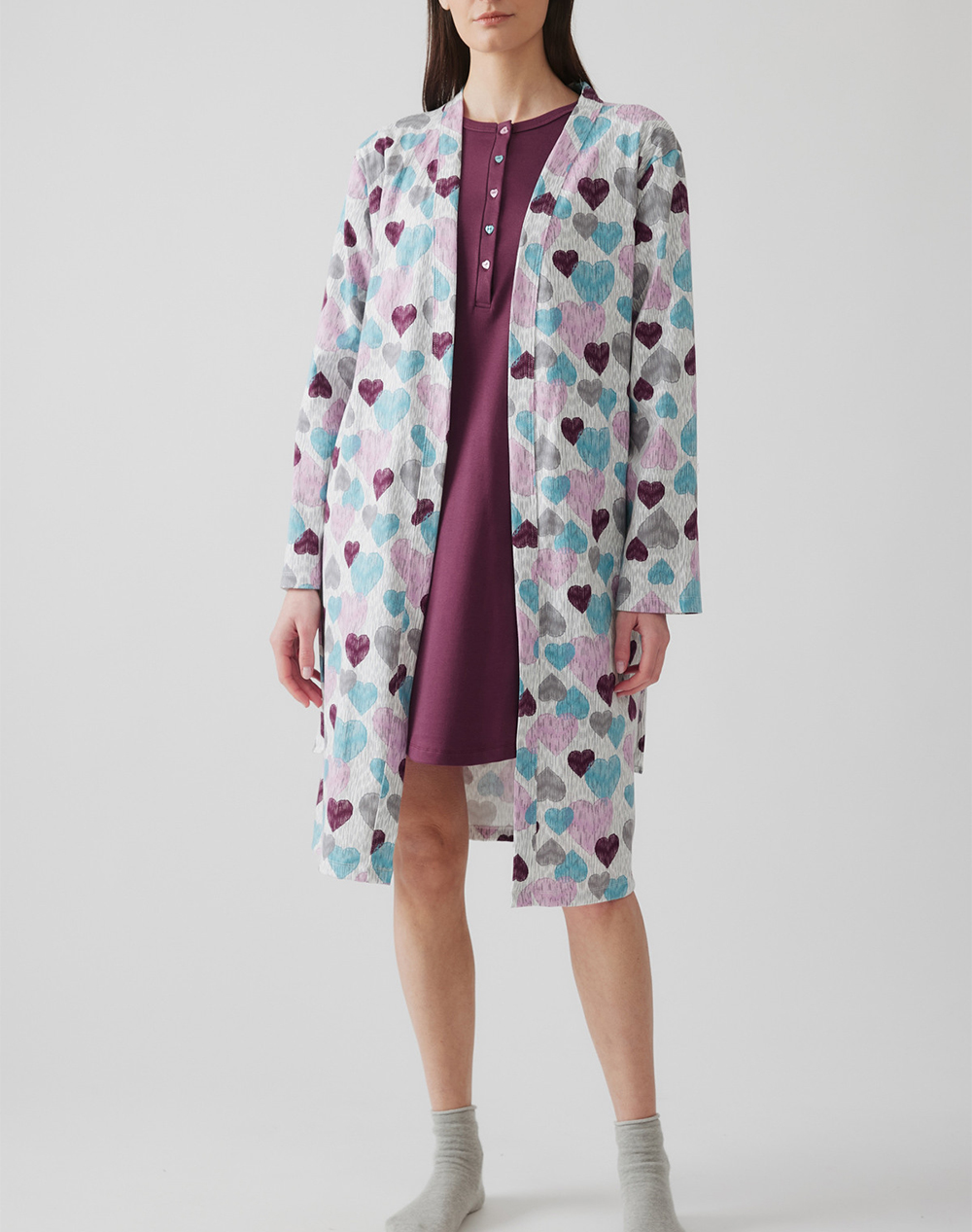 MINERVA ΡΟΜΠΑ ΓΥΝ.INTERL.MULTI HEARTS 90-52649-315 Mixed φωτογραφία