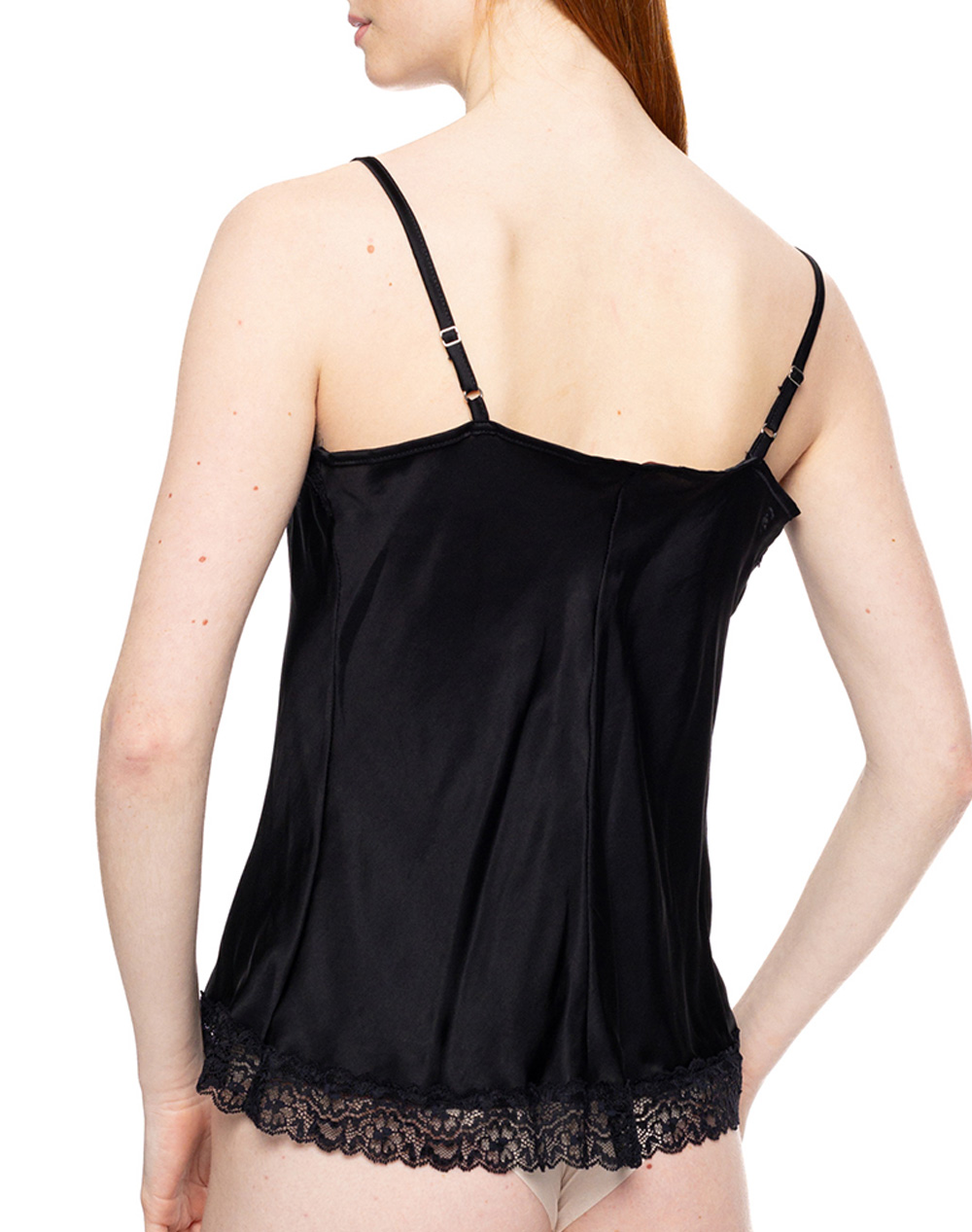 PINK LABEL CAMISOLE TOP PURE CHIC W1819-57 Black φωτογραφία