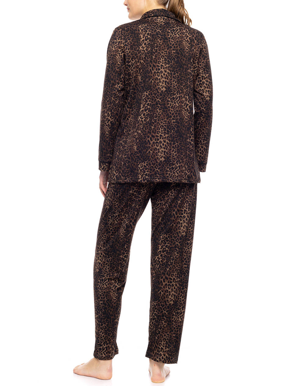 PINK LABEL PYJAMA BUTTONED LEOPARD W1714P-TYPE Multi φωτογραφία