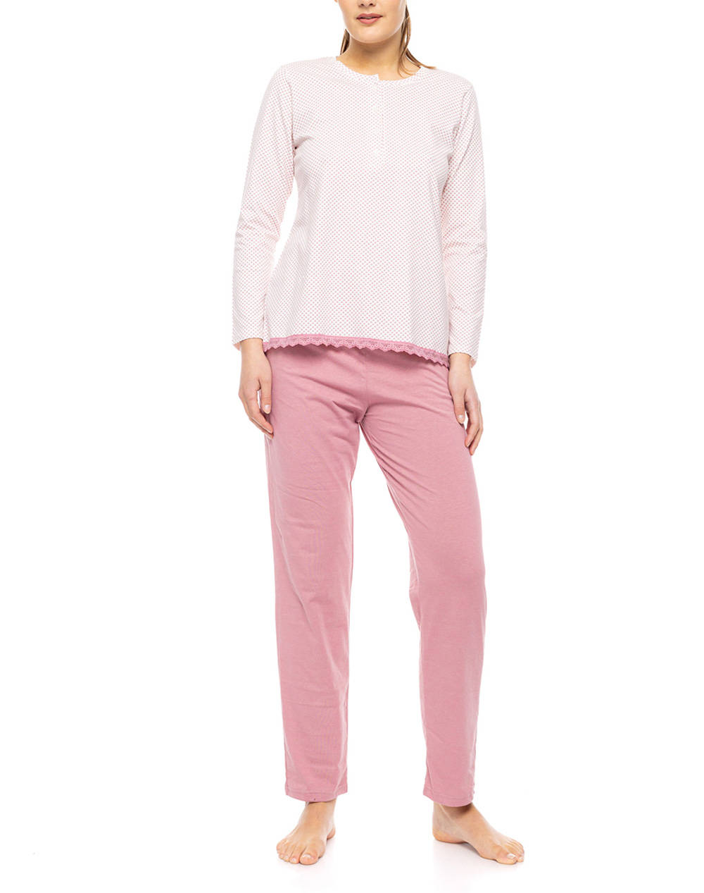 PINK LABEL PINK LABEL PYJAMA PETIT ROSE FLOWER W1769P-TYPE Multi