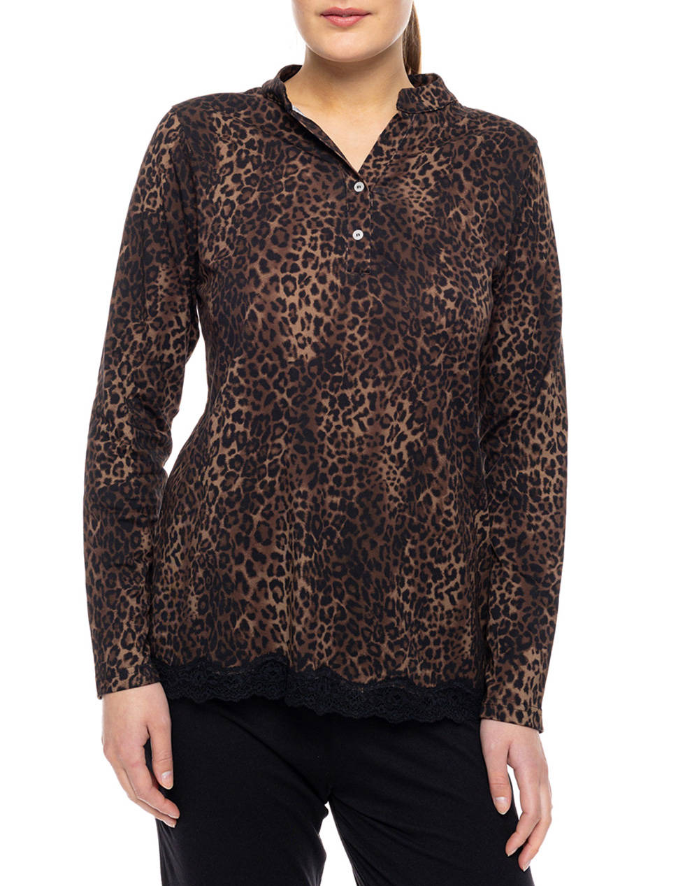 PINK LABEL PYJAMA LEOPARD W1717P-TYPE Multi φωτογραφία