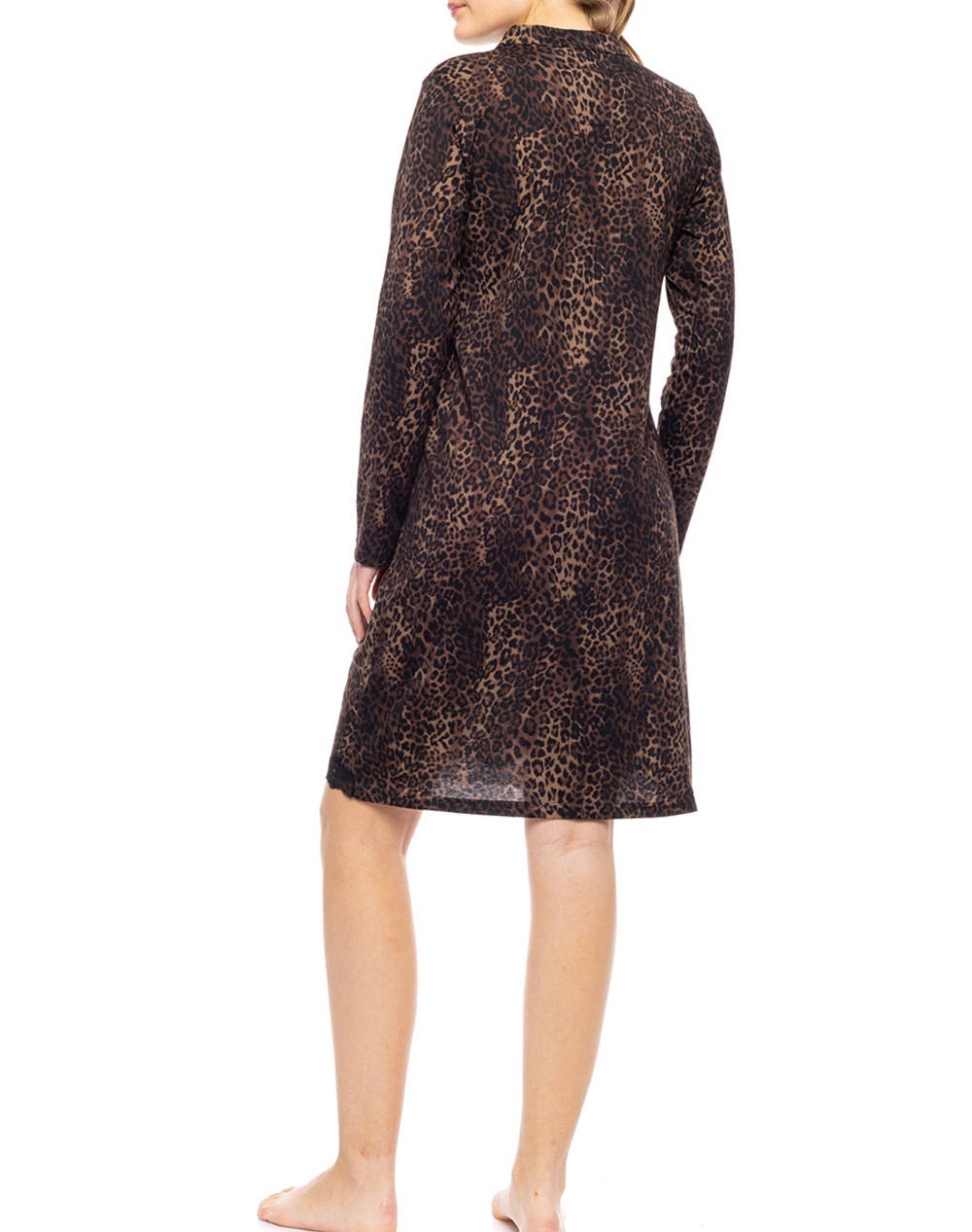 PINK LABEL NIGHTGOWN LEOPARD W1718P-TYPE Multi φωτογραφία
