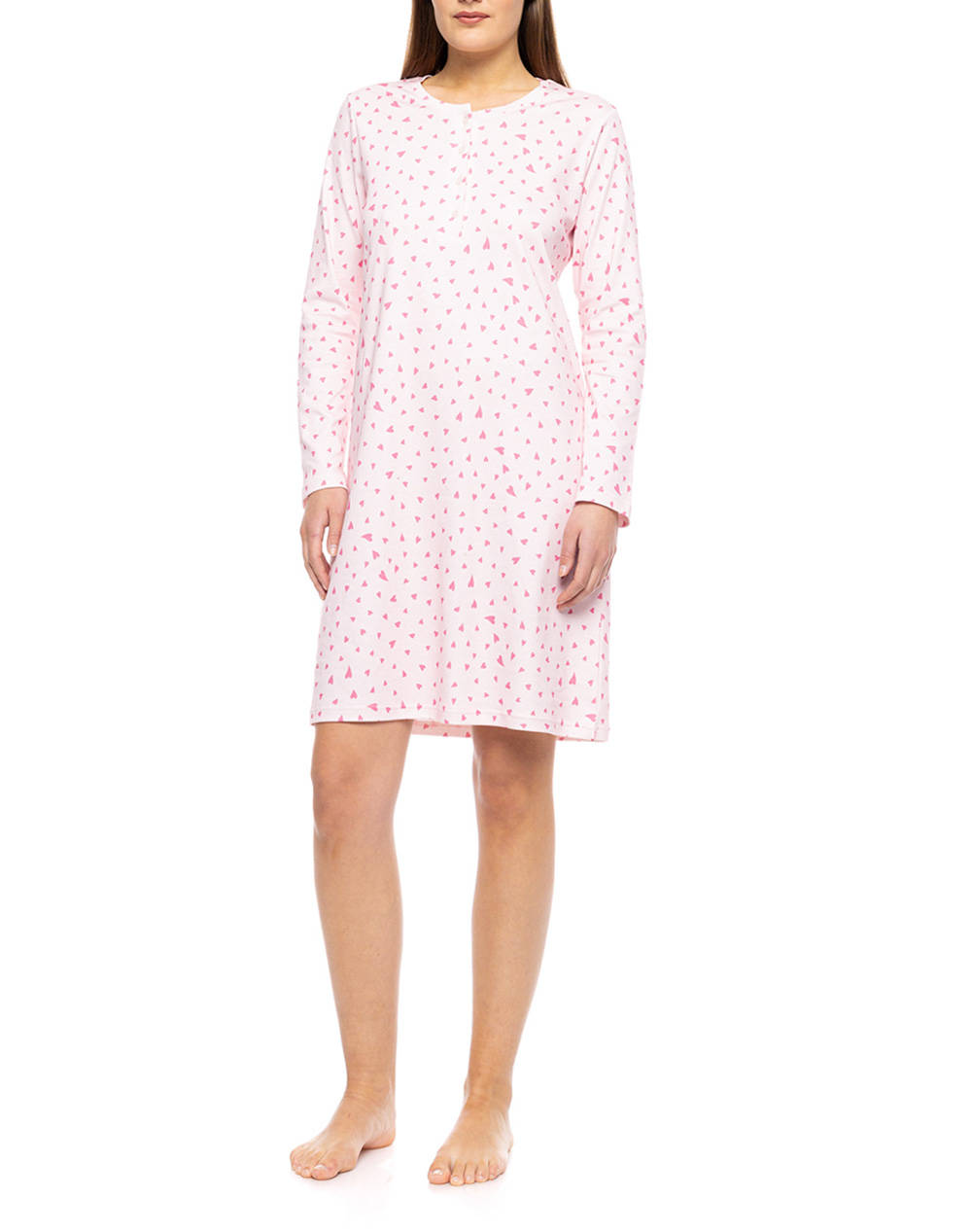 PINK LABEL PINK LABEL NIGHTGOWN BUBBLEGUM HEART W1779P-TYPE Multi