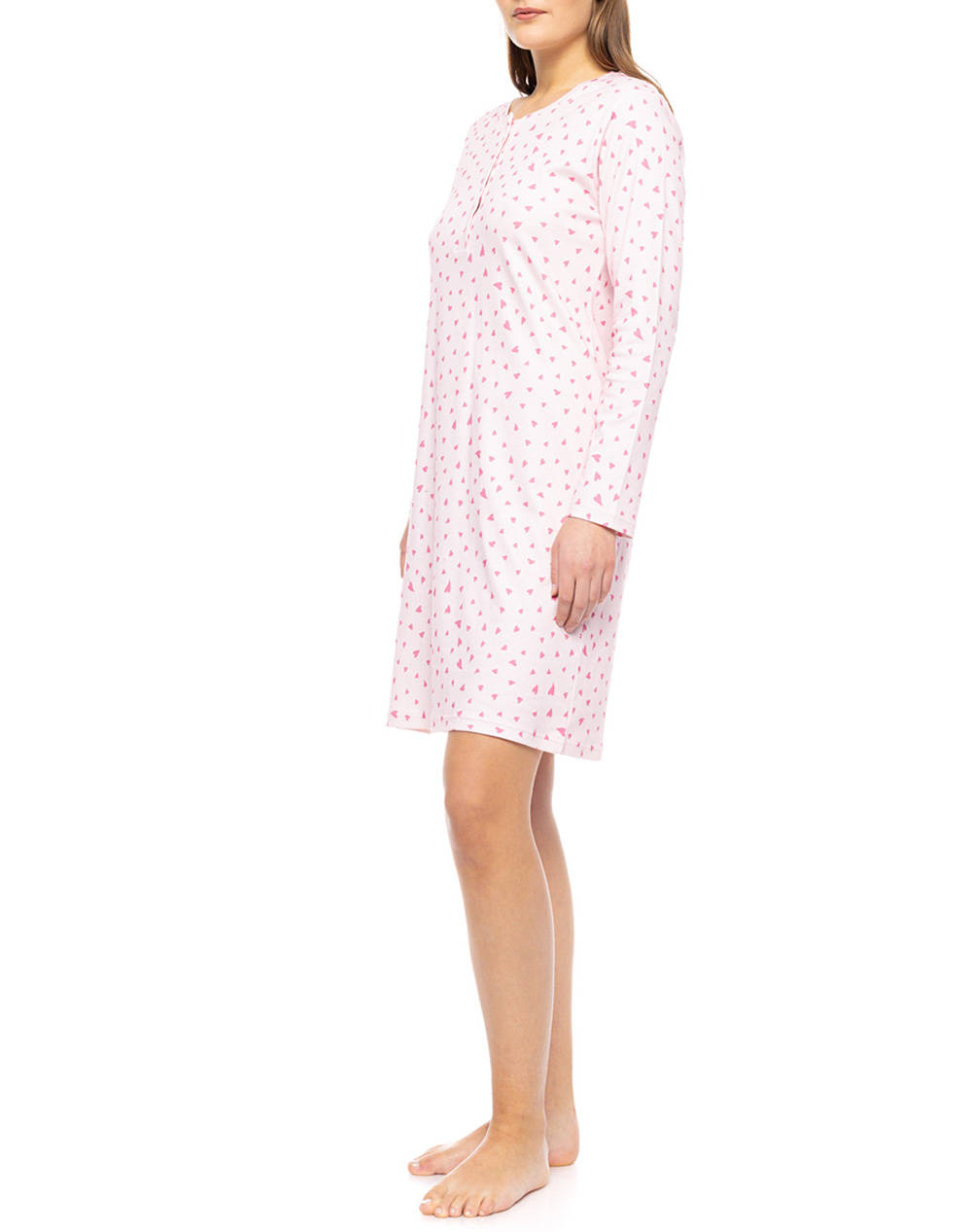 PINK LABEL NIGHTGOWN BUBBLEGUM HEART W1779P-TYPE Multi φωτογραφία