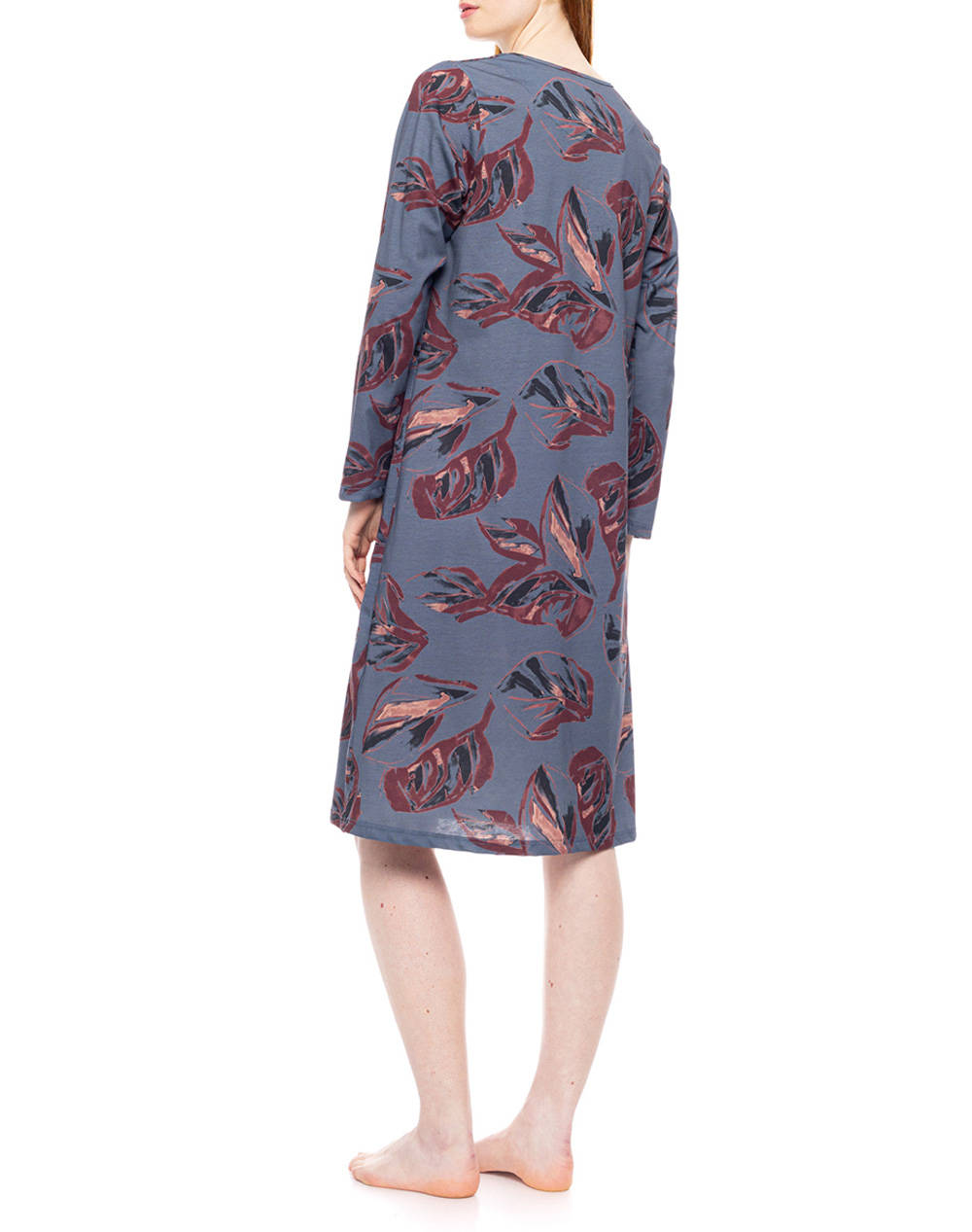PINK LABEL NIGHTGOWN CLASSIC WINTER BLOOM W1725P-TYPE Multi φωτογραφία