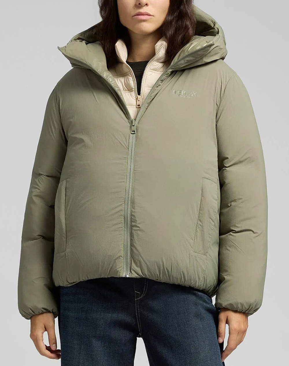 REPLAY ΜΠΟΥΦΑΝ W7909 .000.85272-848 Green