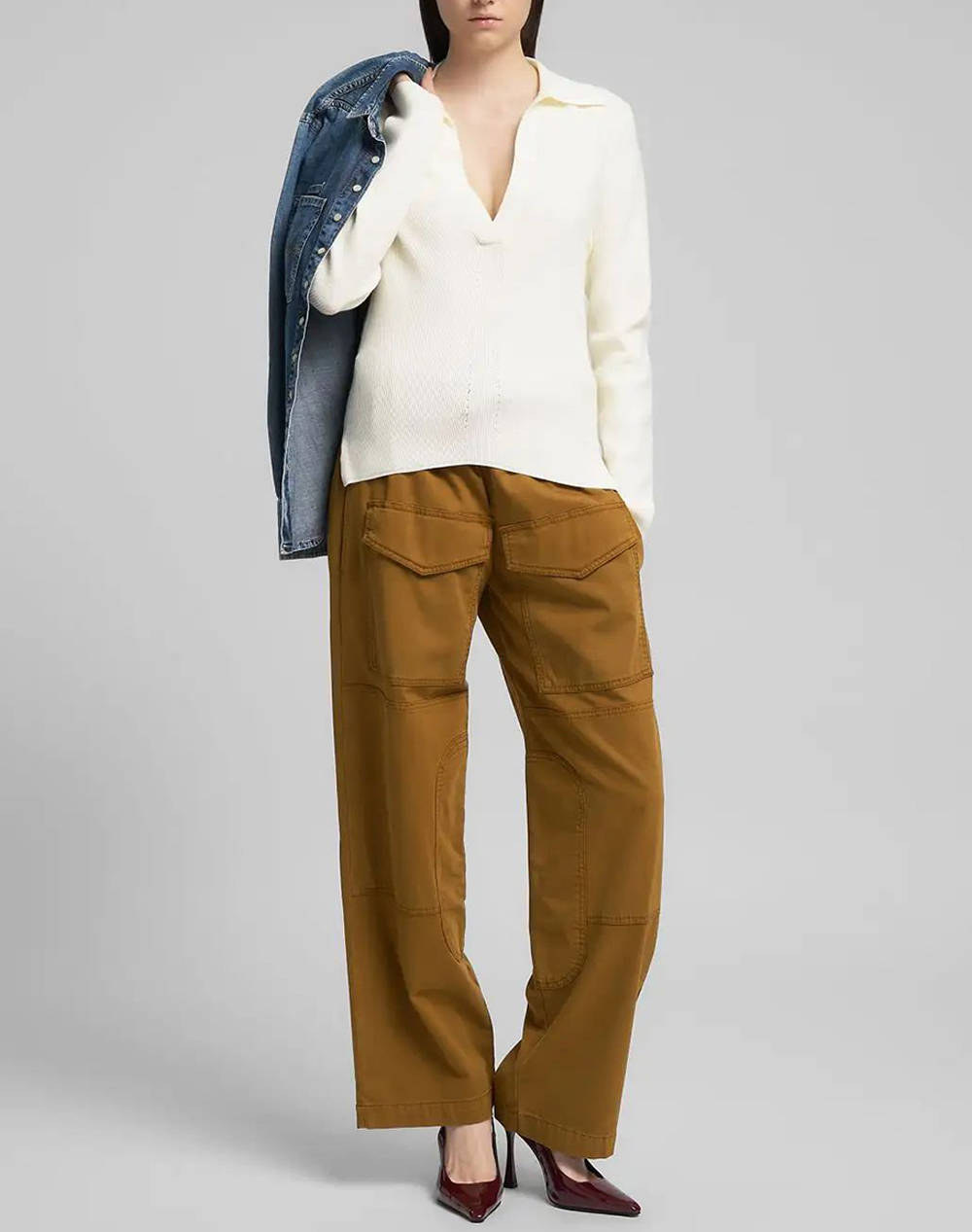 REPLAY ΠΛΕΚΤΟ DK3913.000.G23370A-412 Cream φωτογραφία