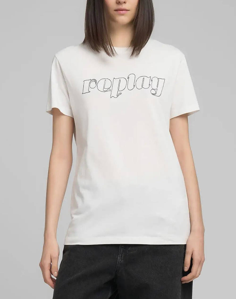 REPLAY ΜΑΚΩ W3566C.000.22658P-011 White