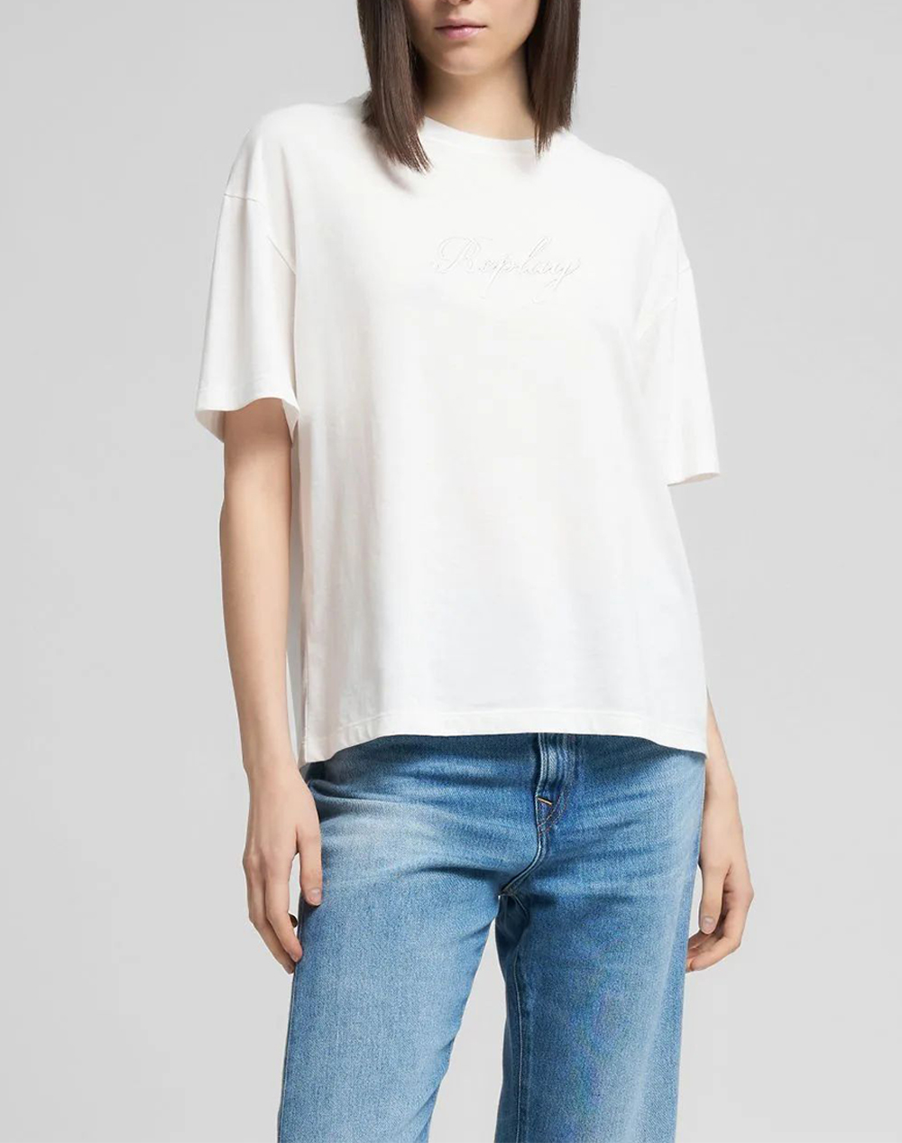 REPLAY ΜΑΚΩ W3089F.000.20994-011 OffWhite