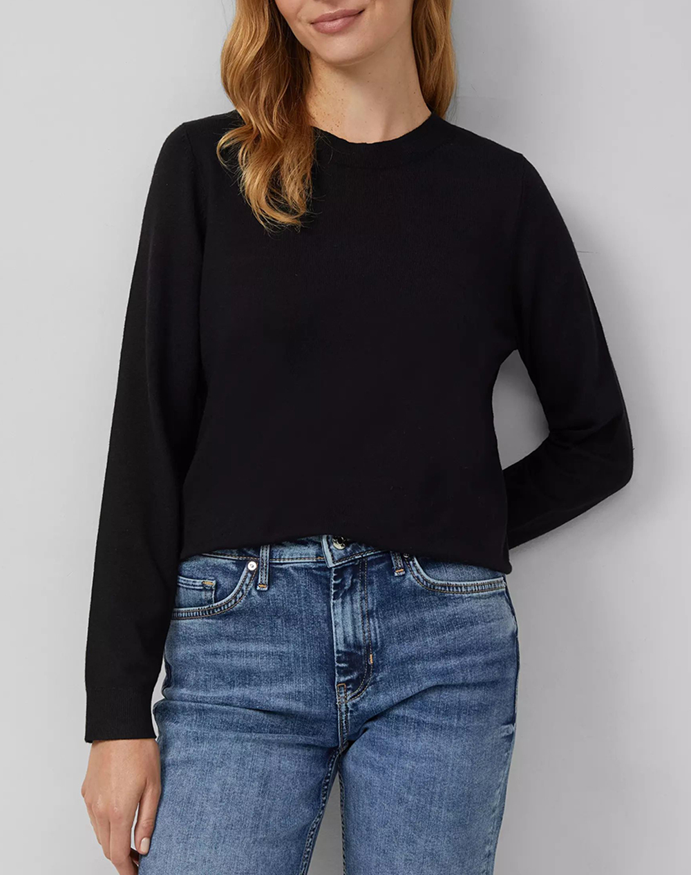 SOLIVER Πλεκτό / Πουλόβερ 2159297-9999 Black