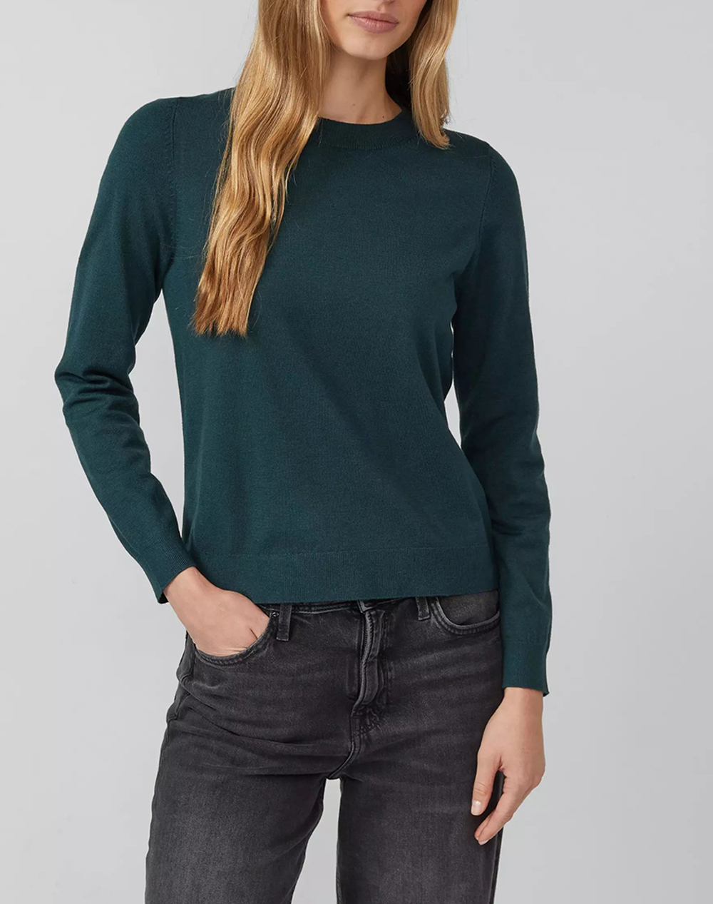 SOLIVER Πλεκτό / Πουλόβερ 2159297-6933 Petrol