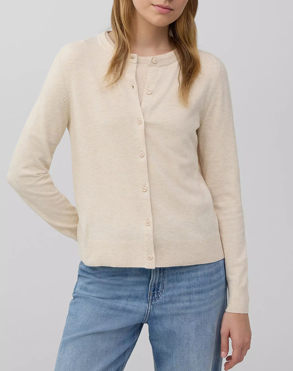 S.OLIVER Πλεκτή Ζακέτα 2167982-81W9 Biege