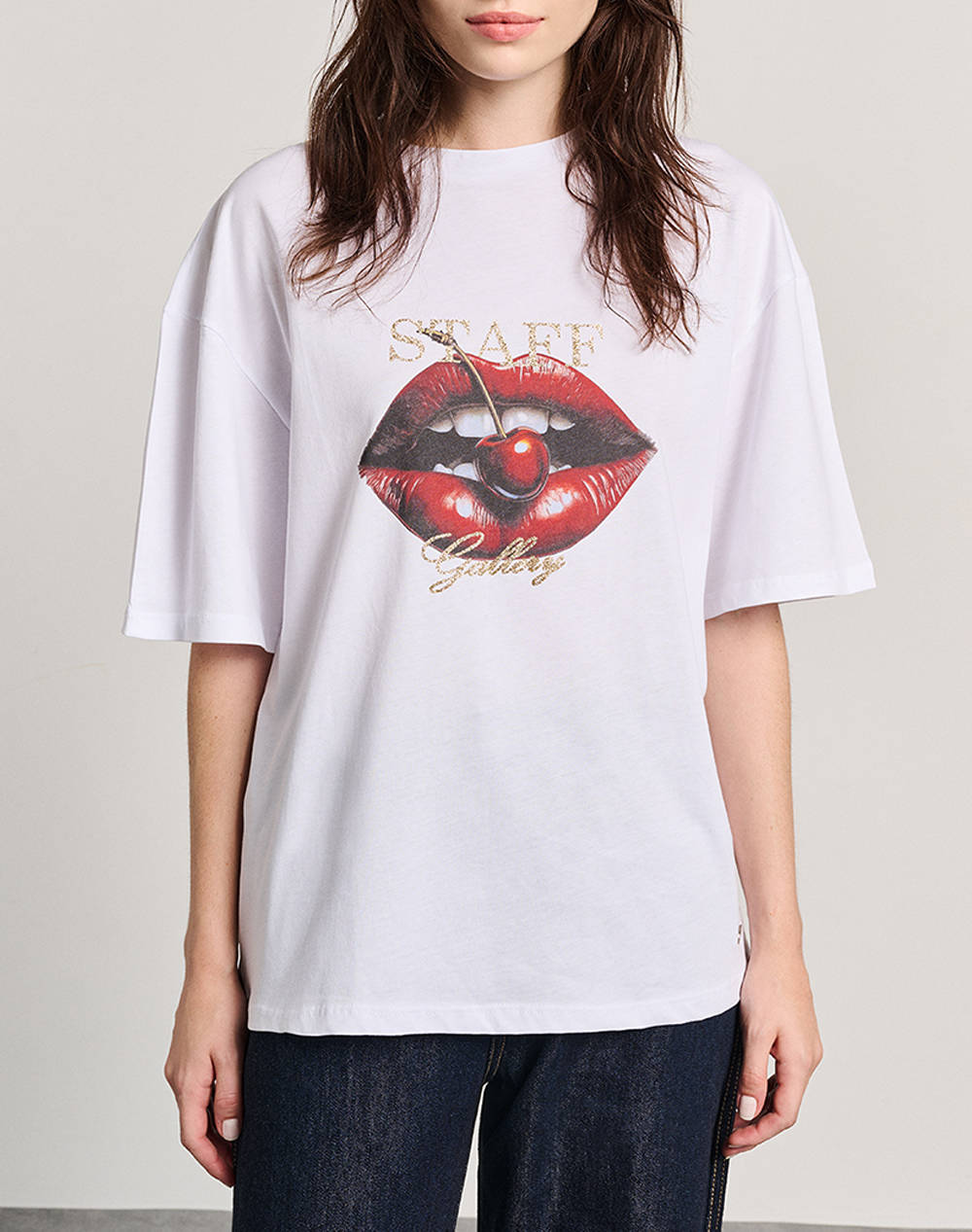 STAFF STAFF Sonia T-Shirt 63-006.054-Ν0024 OffWhite
