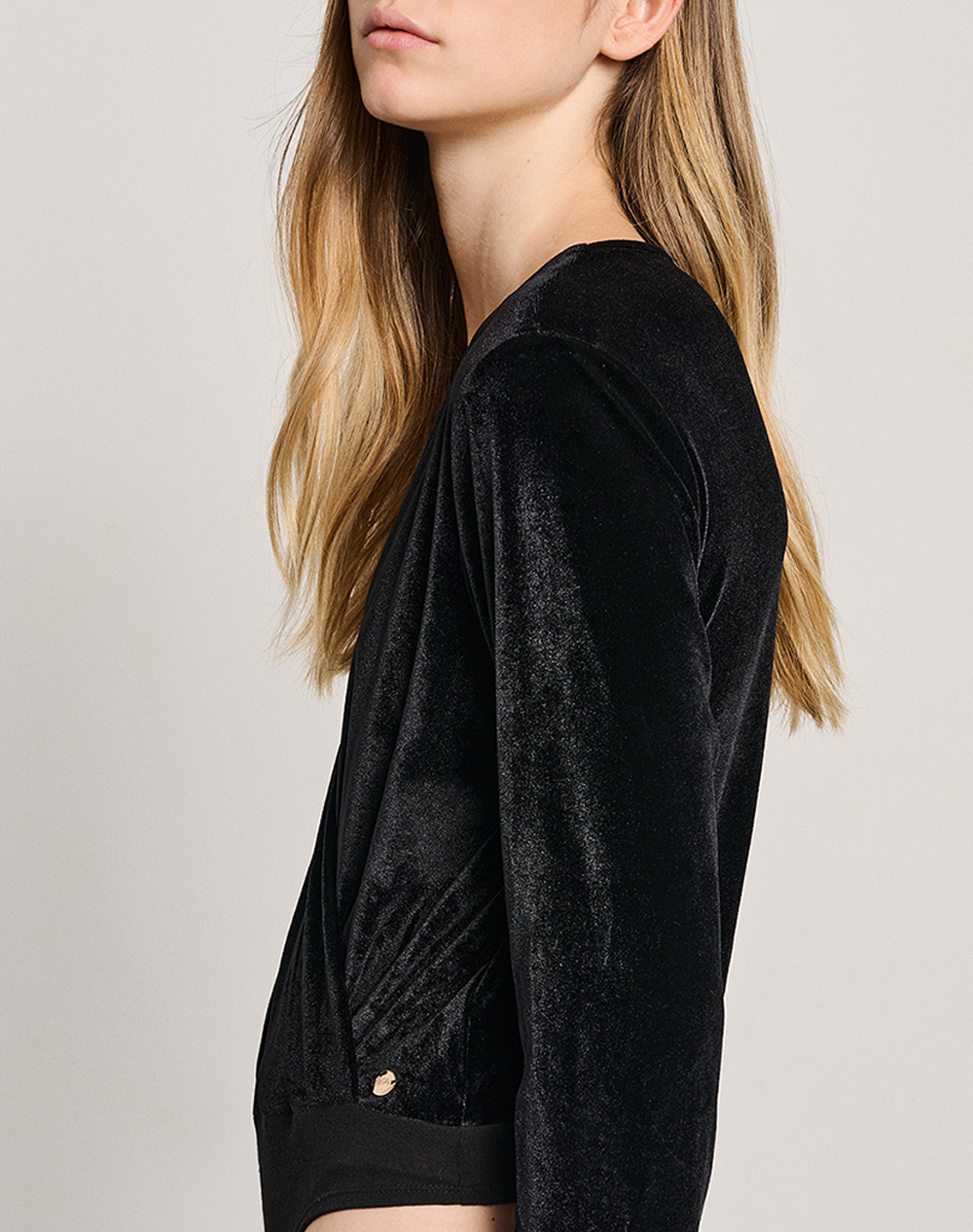 STAFF Nora Long Sleeve Top 63-309.054-Ν0090 Black φωτογραφία