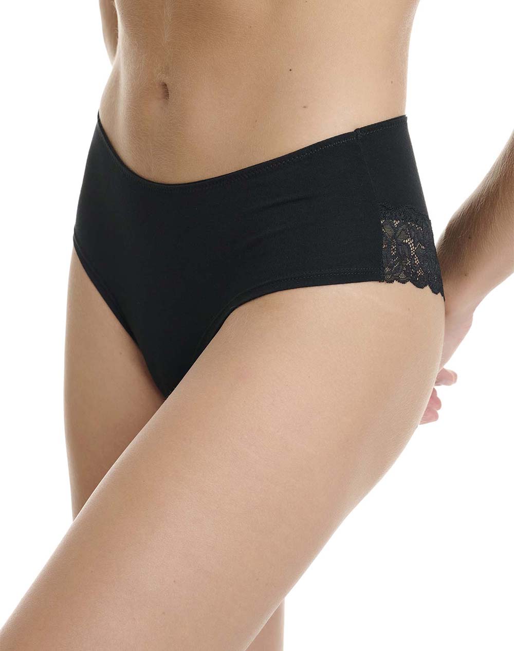 WALK WALK ΓΥΝΑΙΚΕΙΟ HIPSTER BAMBOO ΜΕ ΔΑΝΤΕΛΑ W2045-02 Black