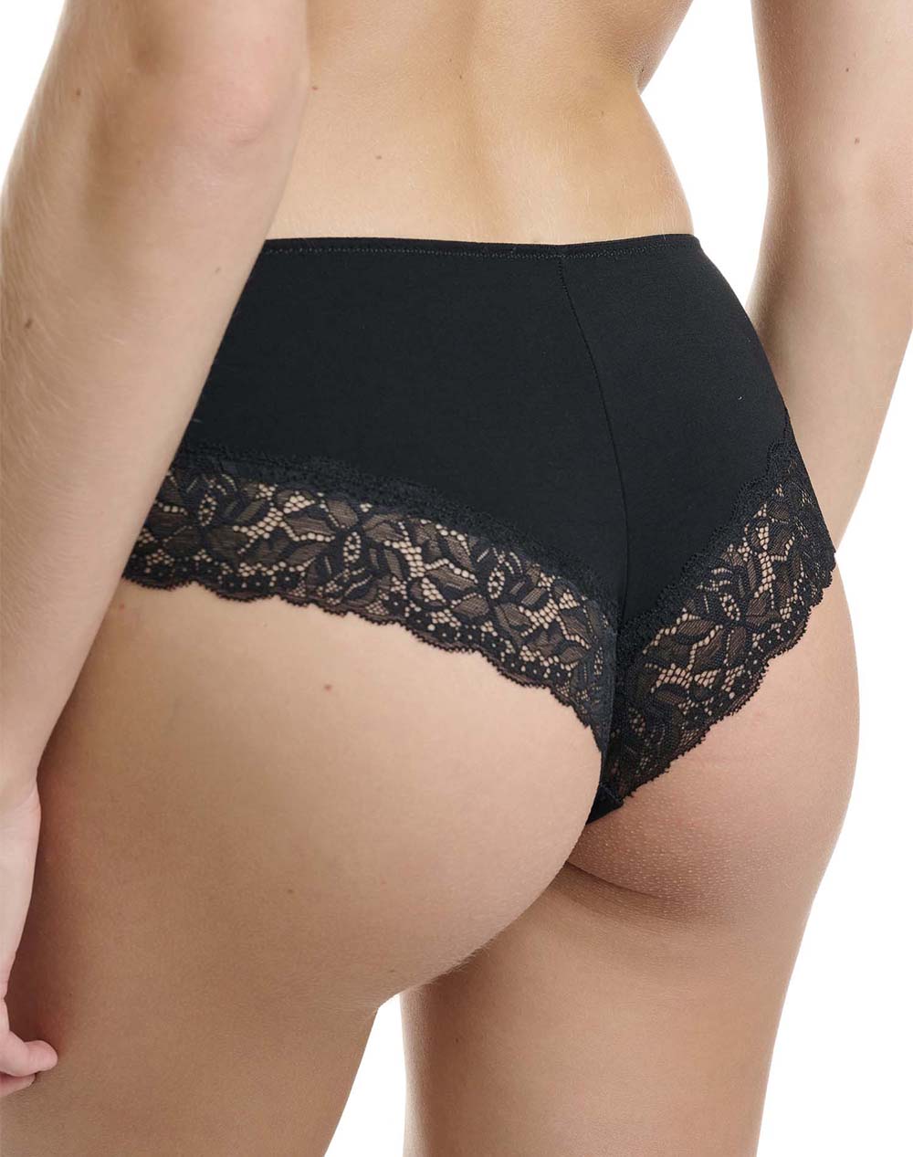 WALK ΓΥΝΑΙΚΕΙΟ HIPSTER BAMBOO ΜΕ ΔΑΝΤΕΛΑ W2045-02 Black φωτογραφία