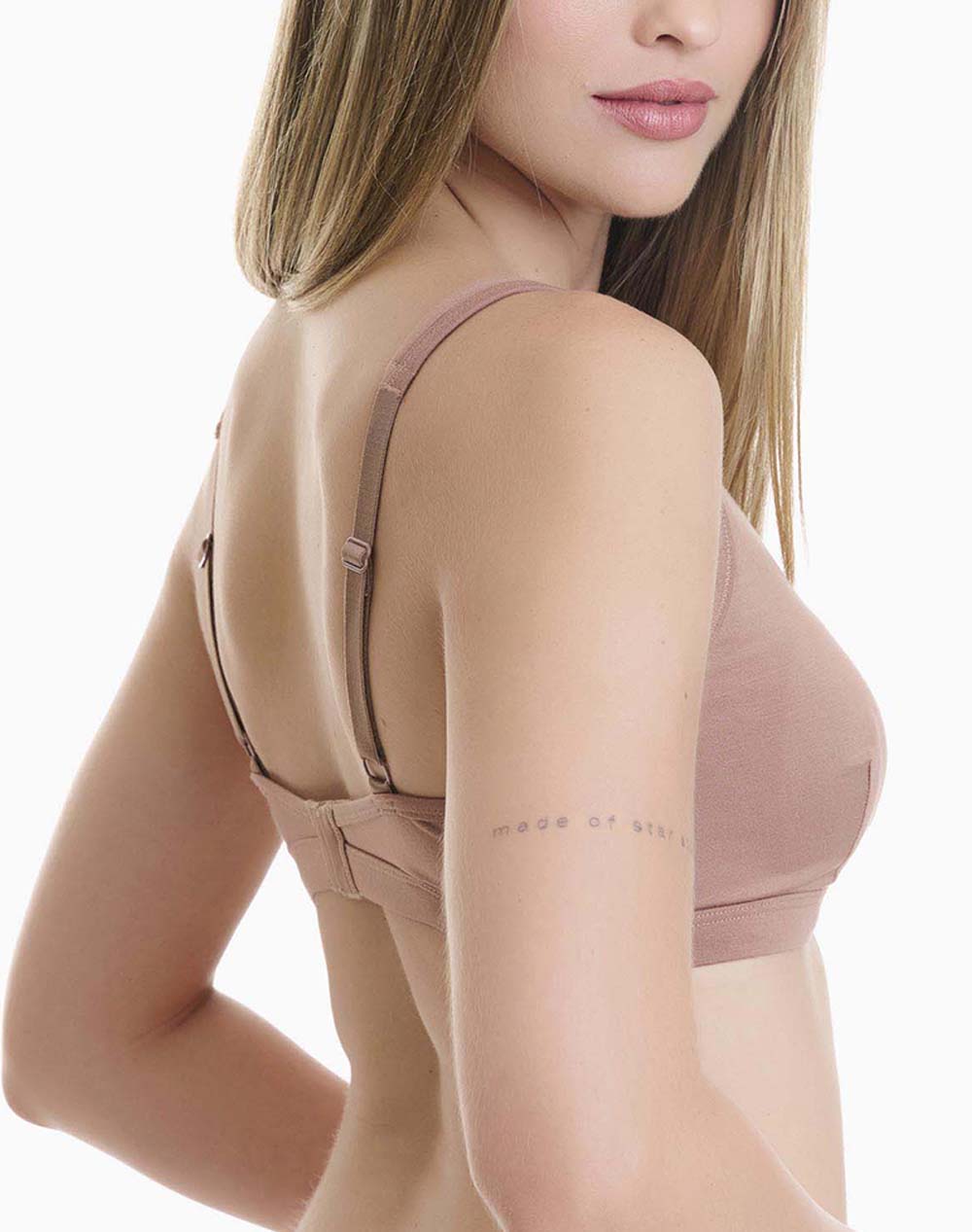 WALK ΓΥΝΑΙΚΕΙΟ ΤΡΙΓΩΝΙΚΟ BRALETTE BAMBOO W2213-18 Pink φωτογραφία