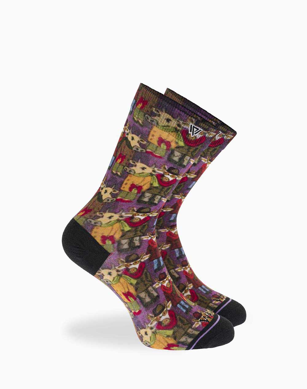 WALK 3SIXTY ΓΥΝΑΙΚΕΙΕΣ ΚΑΛΤΣΕΣ PRINTED BAMBOO S600-19-MULTI Multi