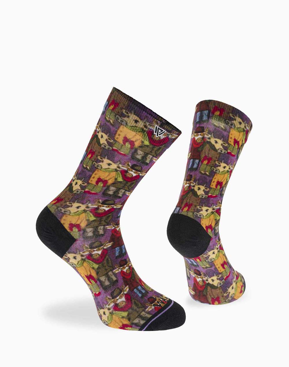WALK 3SIXTY ΓΥΝΑΙΚΕΙΕΣ ΚΑΛΤΣΕΣ PRINTED BAMBOO S600-19-MULTI Multi φωτογραφία