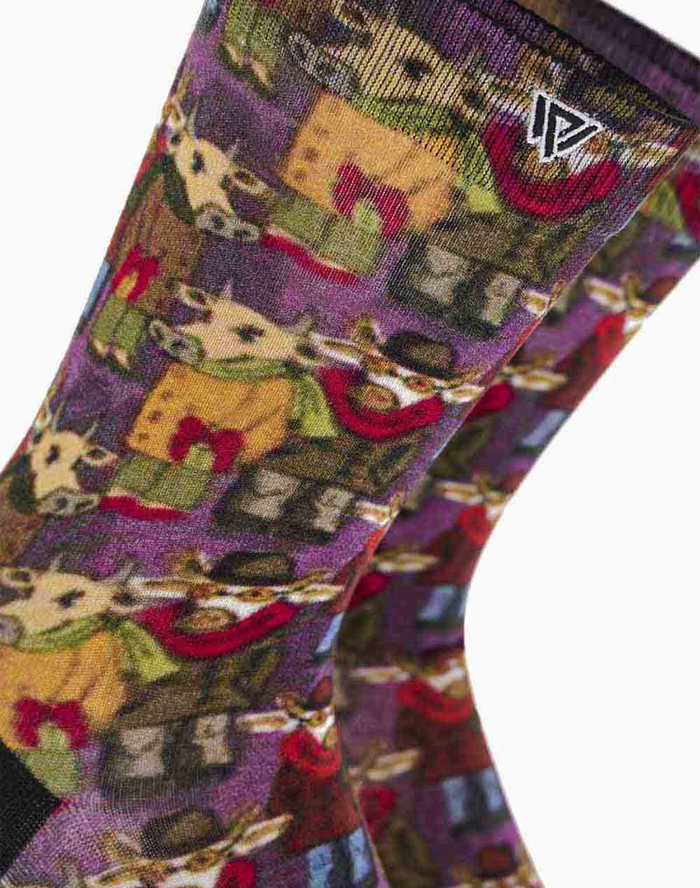 WALK 3SIXTY ΓΥΝΑΙΚΕΙΕΣ ΚΑΛΤΣΕΣ PRINTED BAMBOO S600-19-MULTI Multi φωτογραφία