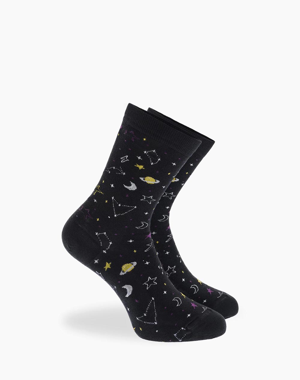 WALK ΓΥΝΑΙΚΕΙΕΣ ΚΑΛΤΣΕΣ BAMBOO ΜΕ ΣΧΕΔΙΟ W331-13-02 Black