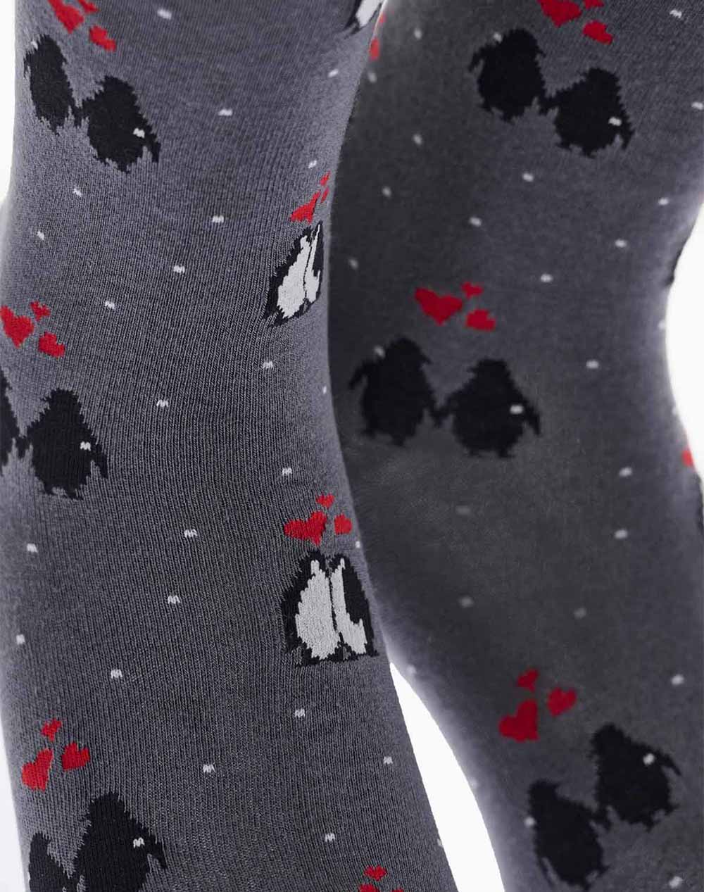 WALK ΓΥΝΑΙΚΕΙΕΣ ΚΑΛΤΣΕΣ BAMBOO ΜΕ ΣΧΕΔΙΟ W331-14-10 DarkGray φωτογραφία