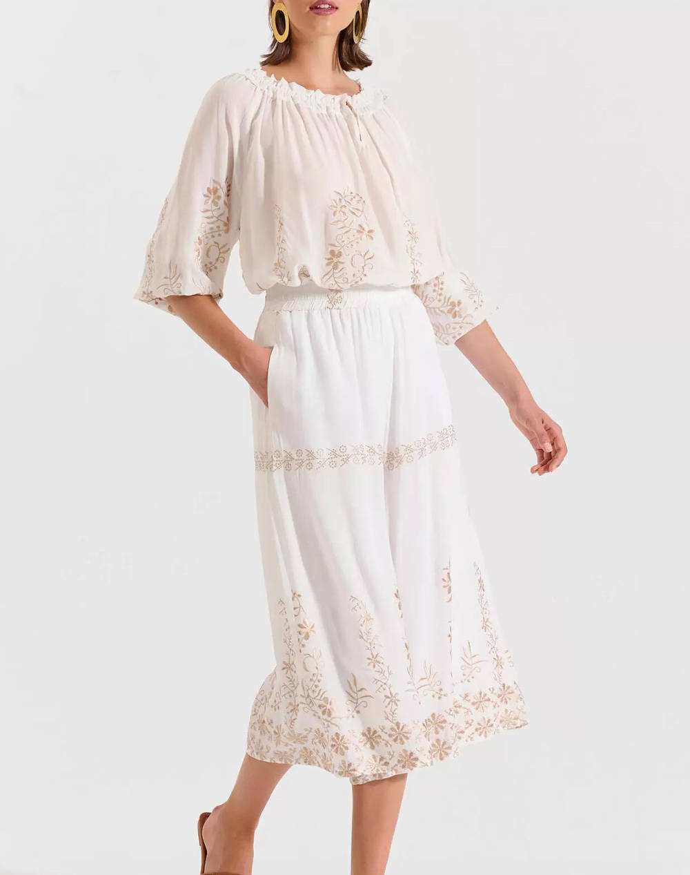 BILL COST ΖΥΠ ΚΙΛΟΤ 10-350497-0-ΛΕΥΚΟ White φωτογραφία