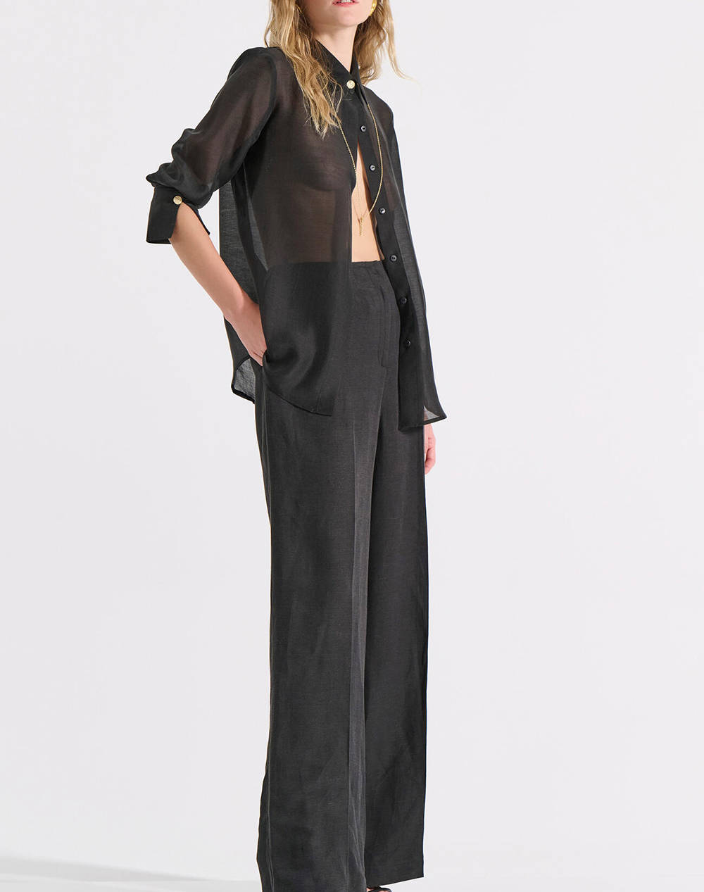 BILL COST ΠΟΥΚΑΜΙΣΟ 10-150285-0-Μαύρο Black φωτογραφία