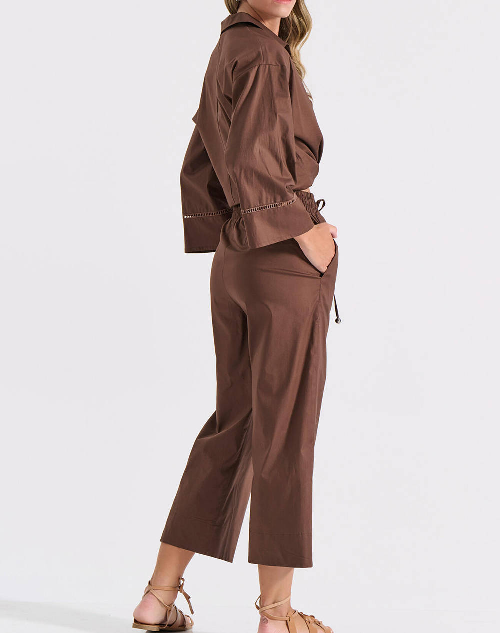 BILL COST ΜΠΛΟΥΖΑ 10-180325-0-ΚΑΦΕ Brown φωτογραφία