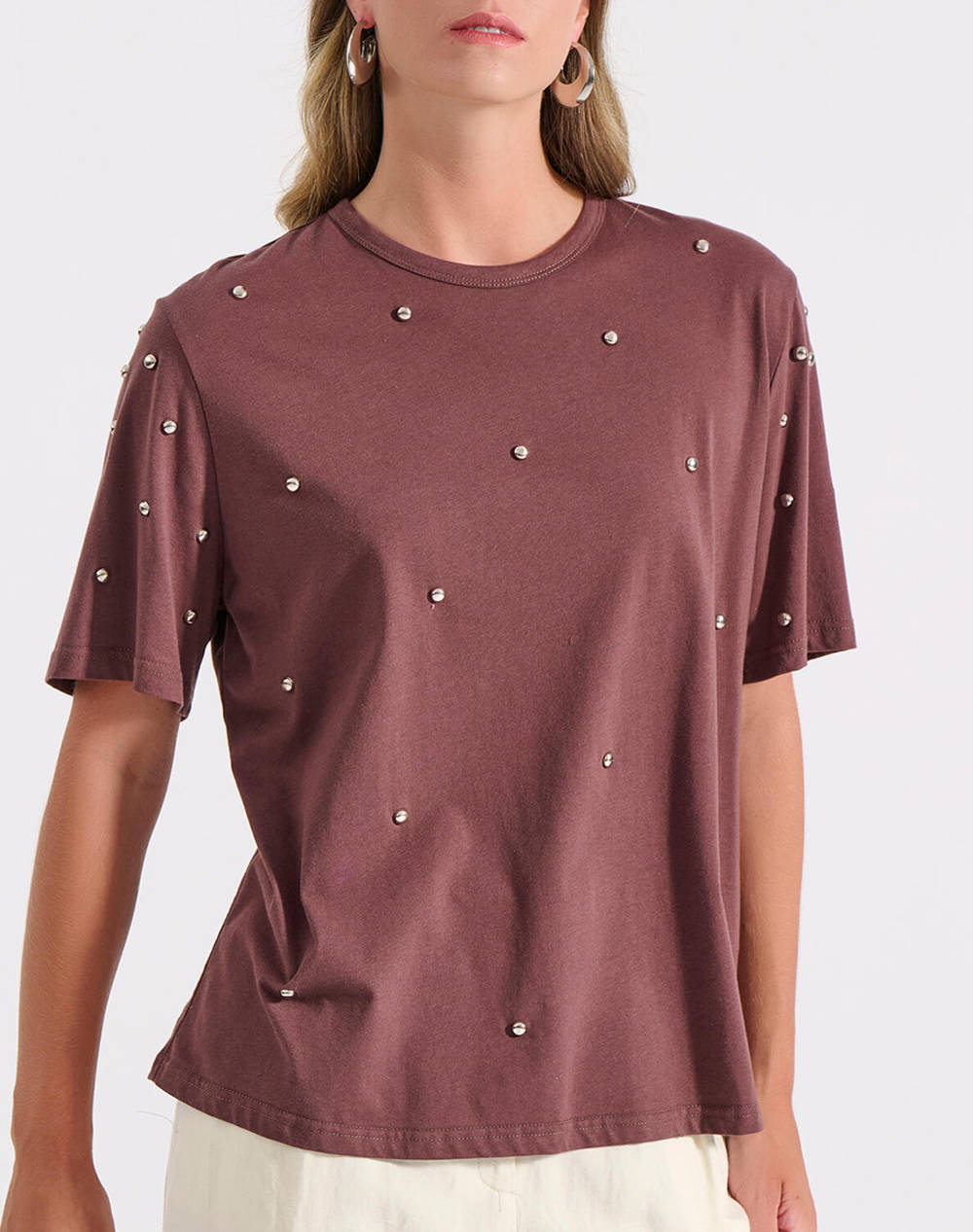BILL COST BILL COST ΜΠΛΟΥΖΑ 10-120682-0-ΚΑΦΕ Brown