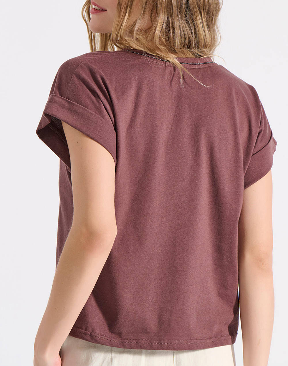 BILL COST ΜΠΛΟΥΖΑ 10-120692-0-ΚΑΦΕ Brown φωτογραφία