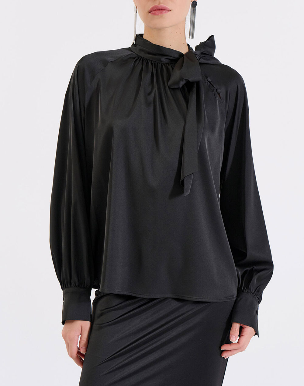 BILL COST ΜΠΛΟΥΖΑ 10-050487-0-Μαύρο Black