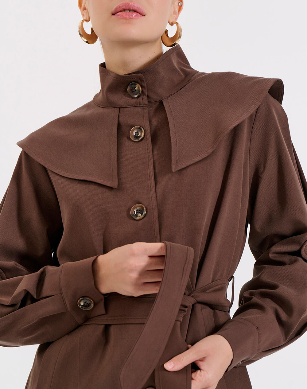 BILL COST ΚΑΠΑΡΤΙΝΑ 10-060818-0-ΚΑΦΕ Brown φωτογραφία