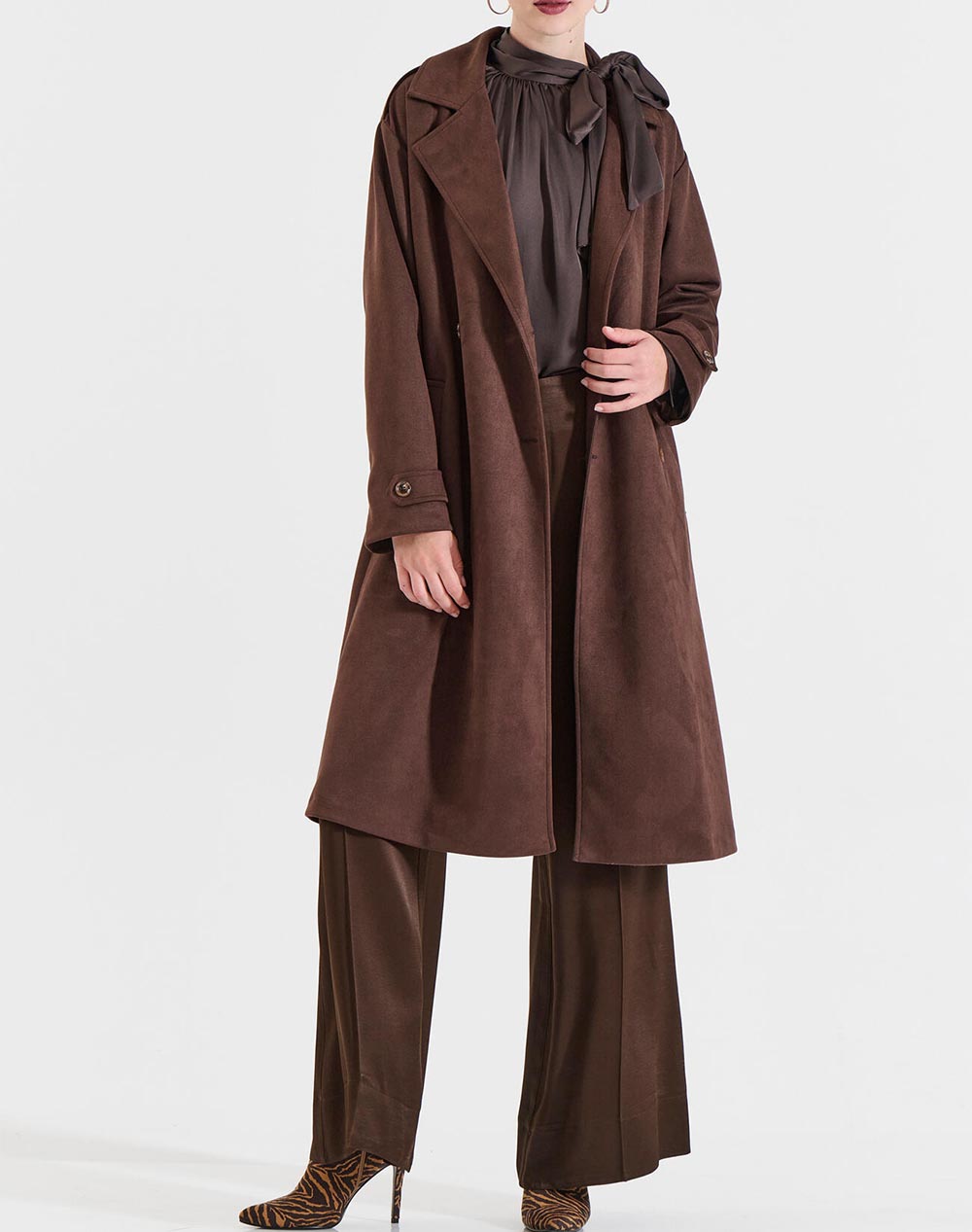 BILL COST ΚΑΠΑΡΤΙΝΑ 10-020013-0-ΚΑΦΕ Brown φωτογραφία