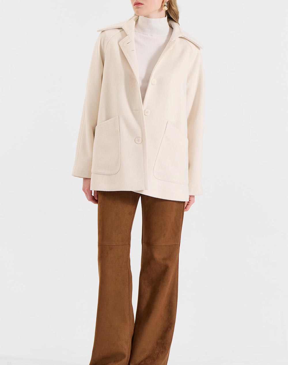 BILL COST ΖΑΚΕΤΑ 10-090209-0-ΒΑΝΙΛΙΑ Cream φωτογραφία