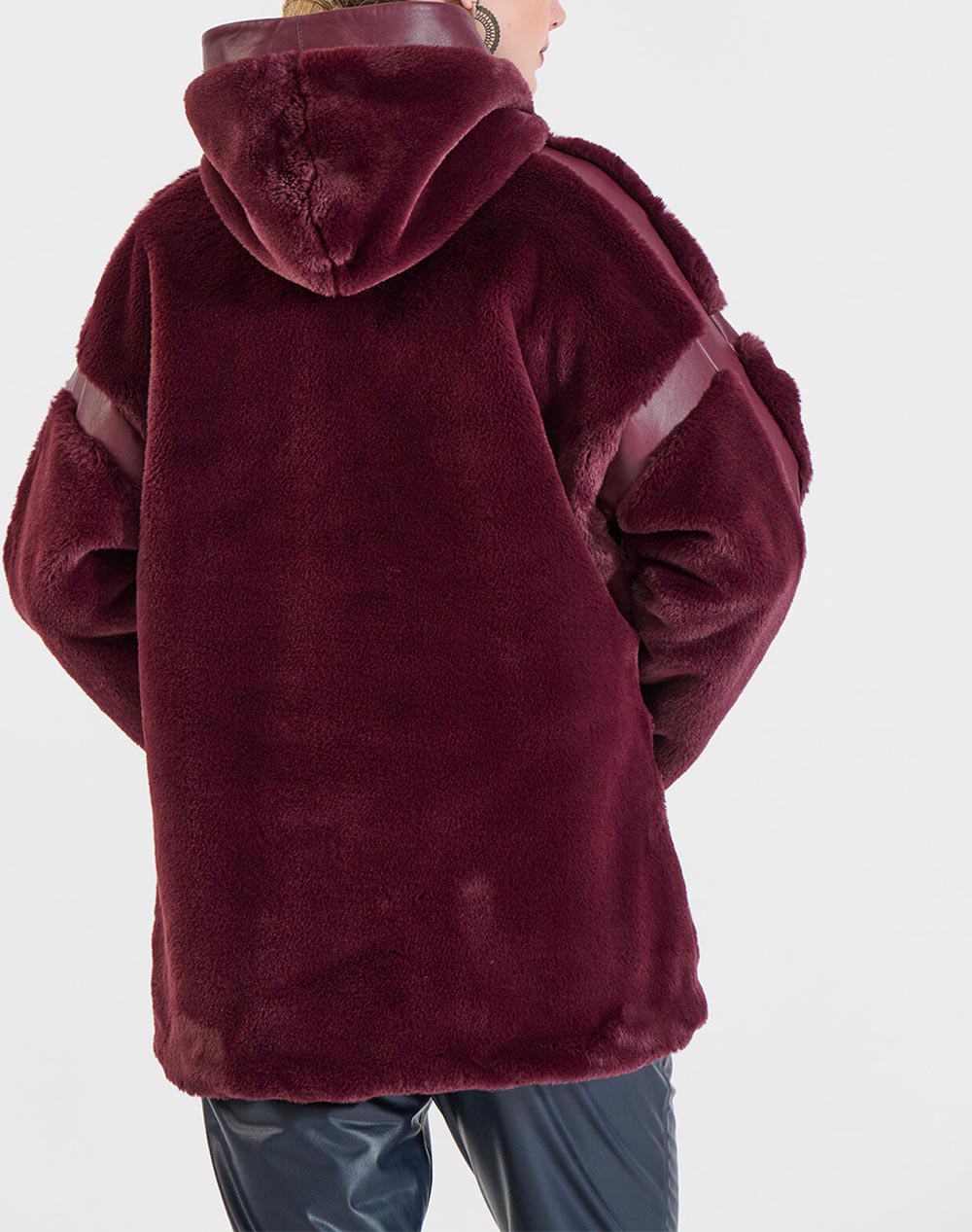 BILL COST ΖΑΚΕΤΑ 10-290051-0-ΜΠΟΡΝΤΩ Bordeux φωτογραφία