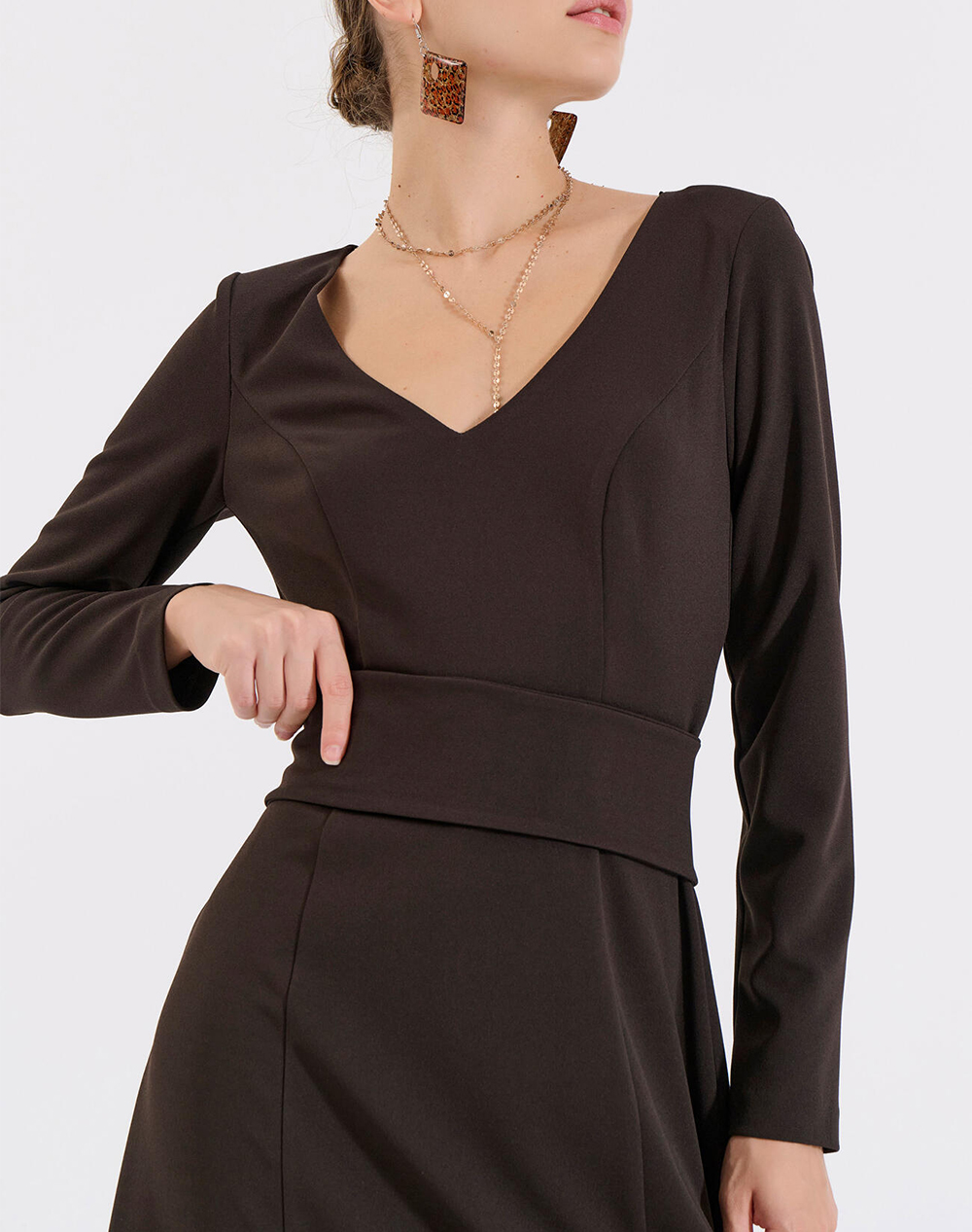 BILL COST ΦΟΡΕΜΑ 10-031048-0-ΚΑΦΕ Brown φωτογραφία