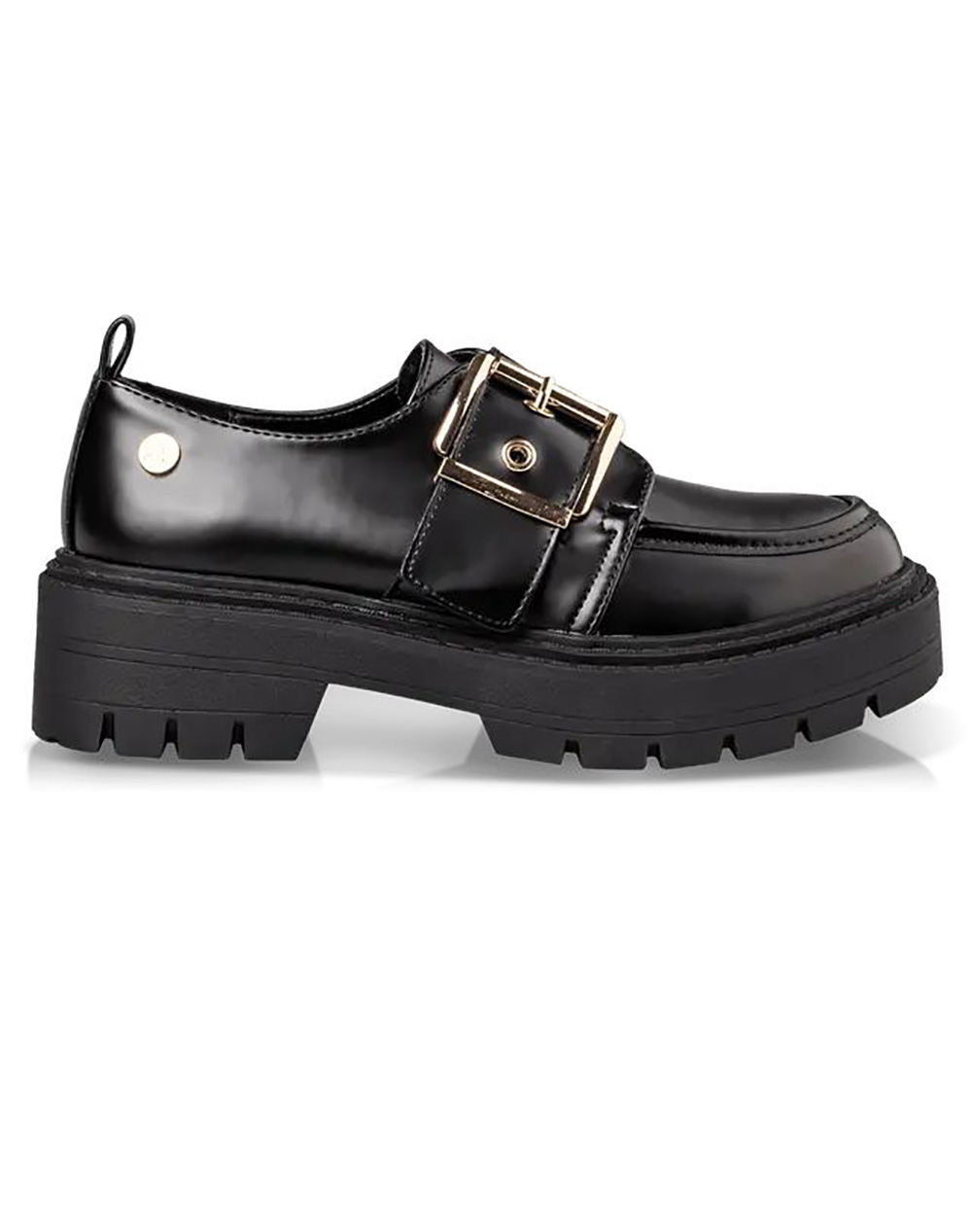 ENVIE ΓΥΝΑΙΚΕΙΟ ΣΥΝΘ. ΜΟΚΑΣΙΝΙ ΜΕ ΜΕΤΑΛΛΙΚΗ ΛΕΠΤΟΜΕΡΕΙΑ E12-22152-BLACK Black