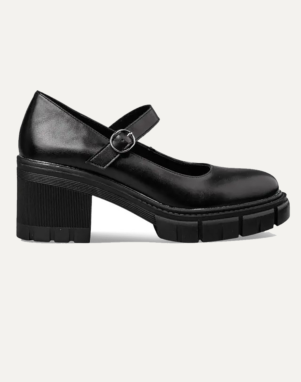 ENVIE ENVIE ΓΥΝΑΙΚΕΙΟ ΣΥΝΘ. PU LOAFER ΜΕ ΤΑΚΟΥΝΙ+ ΜΠΑΡΕΤΑ V63-22186-BLACK Black