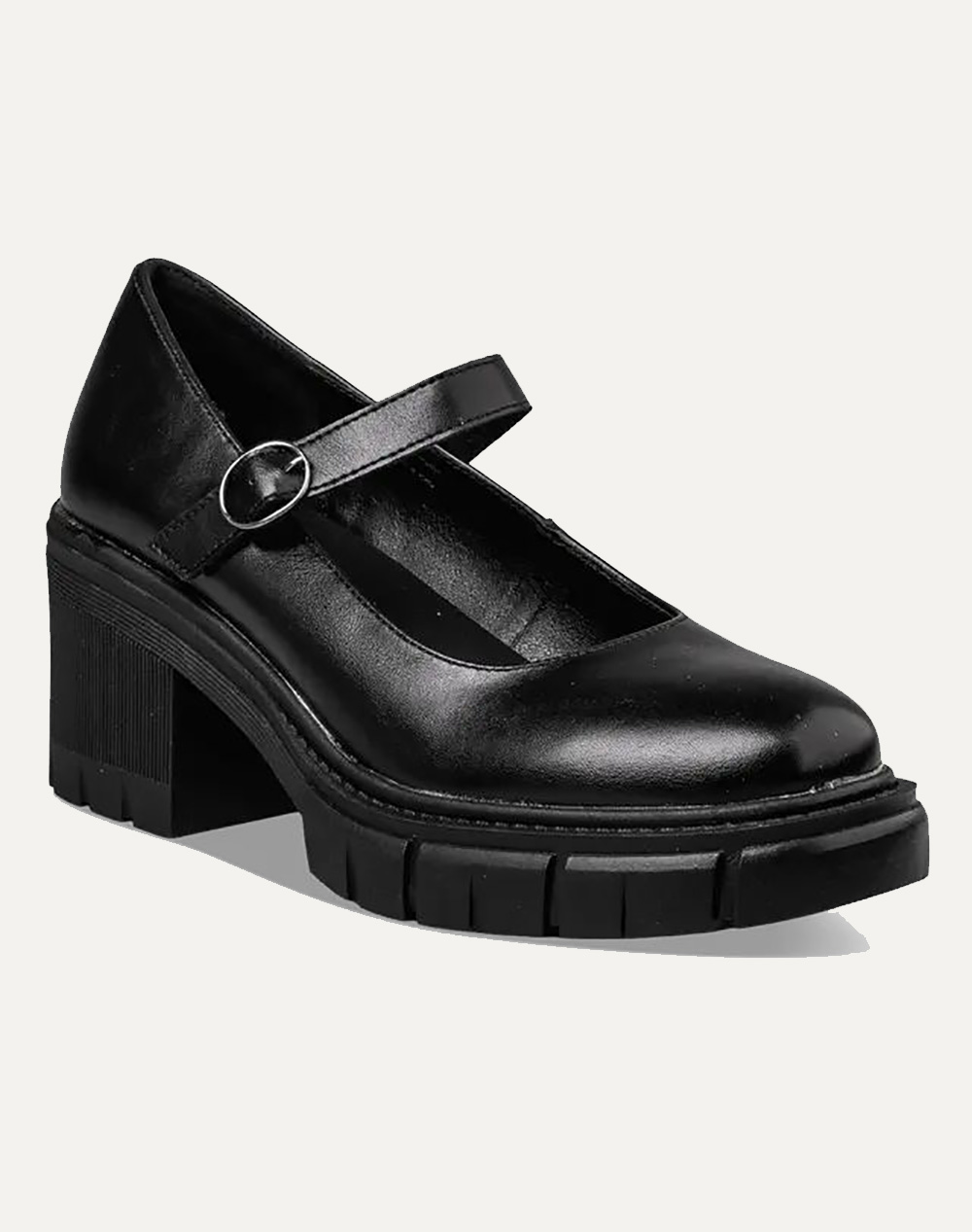 ENVIE ΓΥΝΑΙΚΕΙΟ ΣΥΝΘ. PU LOAFER ΜΕ ΤΑΚΟΥΝΙ+ ΜΠΑΡΕΤΑ V63-22186-BLACK Black φωτογραφία