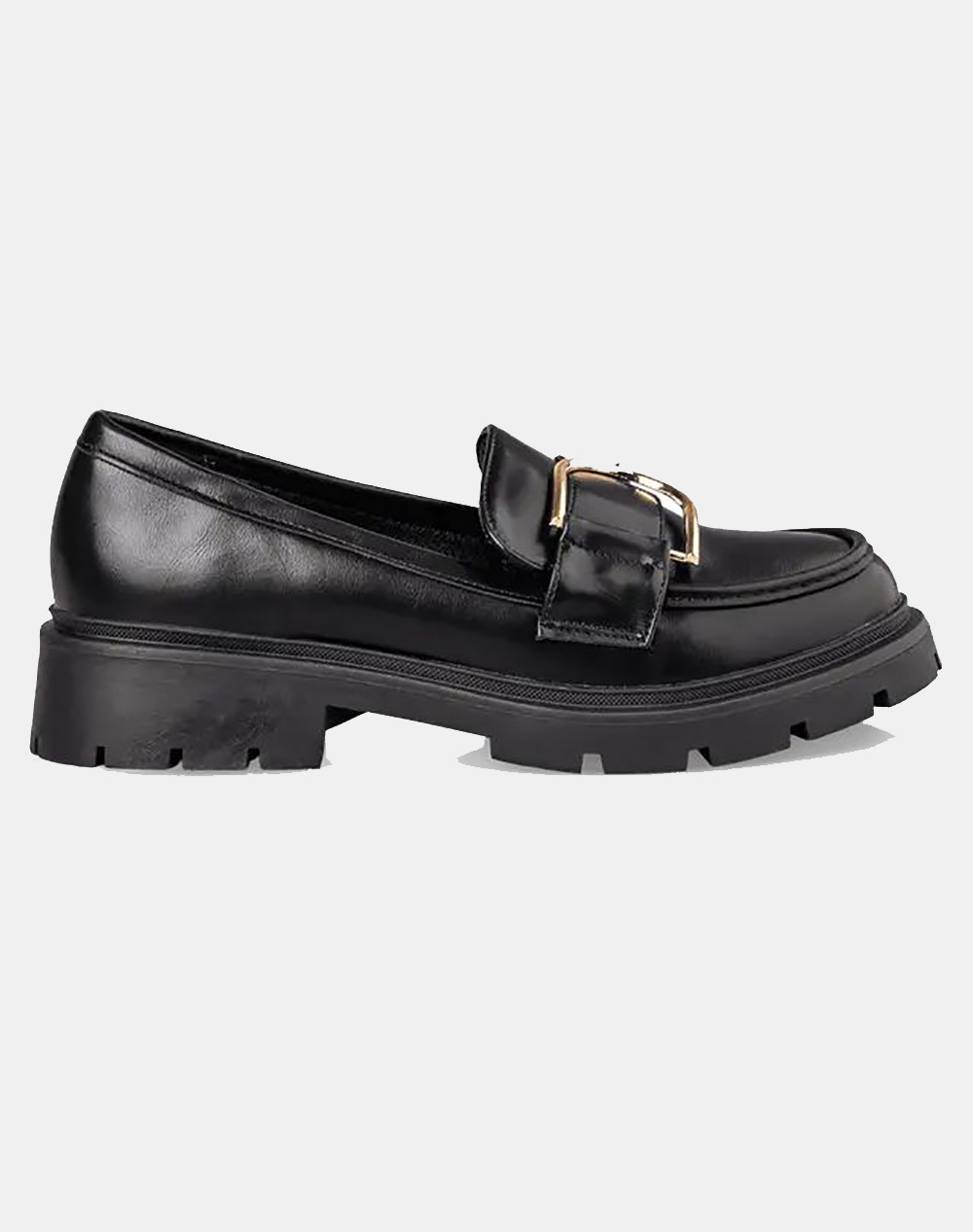 ENVIE ΓΥΝΑΙΚΕΙA ΥΠΟΔΗΜΑΤΑ ΣΥΝΘΕΤΙΚΟ ΜΟΚΑΣΙΝΙ ΜΕ ΧΡΥΣΗ ΛΕΠΤΟΜΕΡΕΙΑ V31-22070-BLACK Black