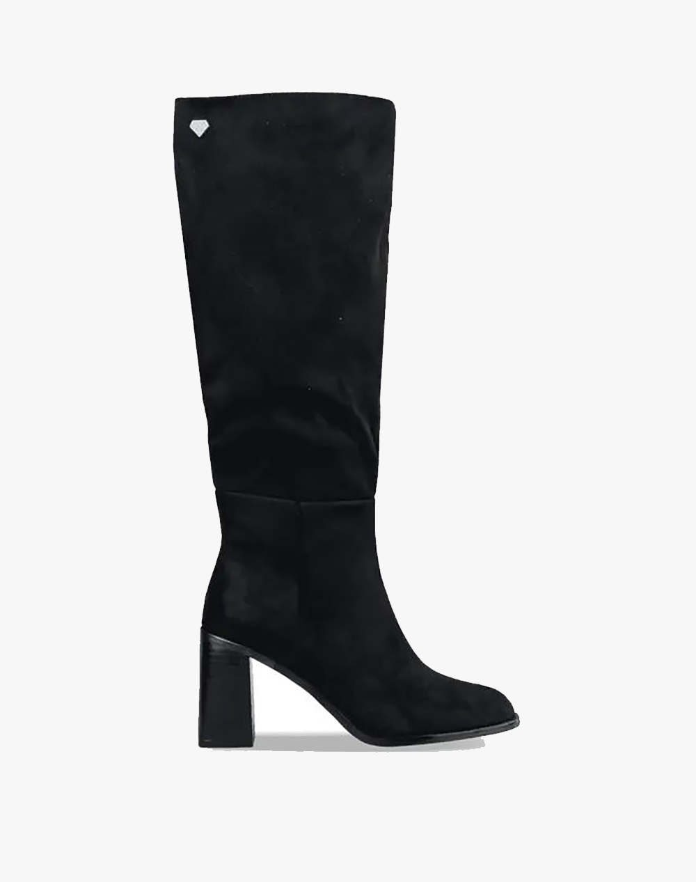 ENVIE ΓΥΝΑΙΚΕΙΑ ΣΥΝΘ. SUEDE ΜΠΟΤΑ ΜΕ ΤΑΚΟΥΝΙ M45-22665-BLACK Black