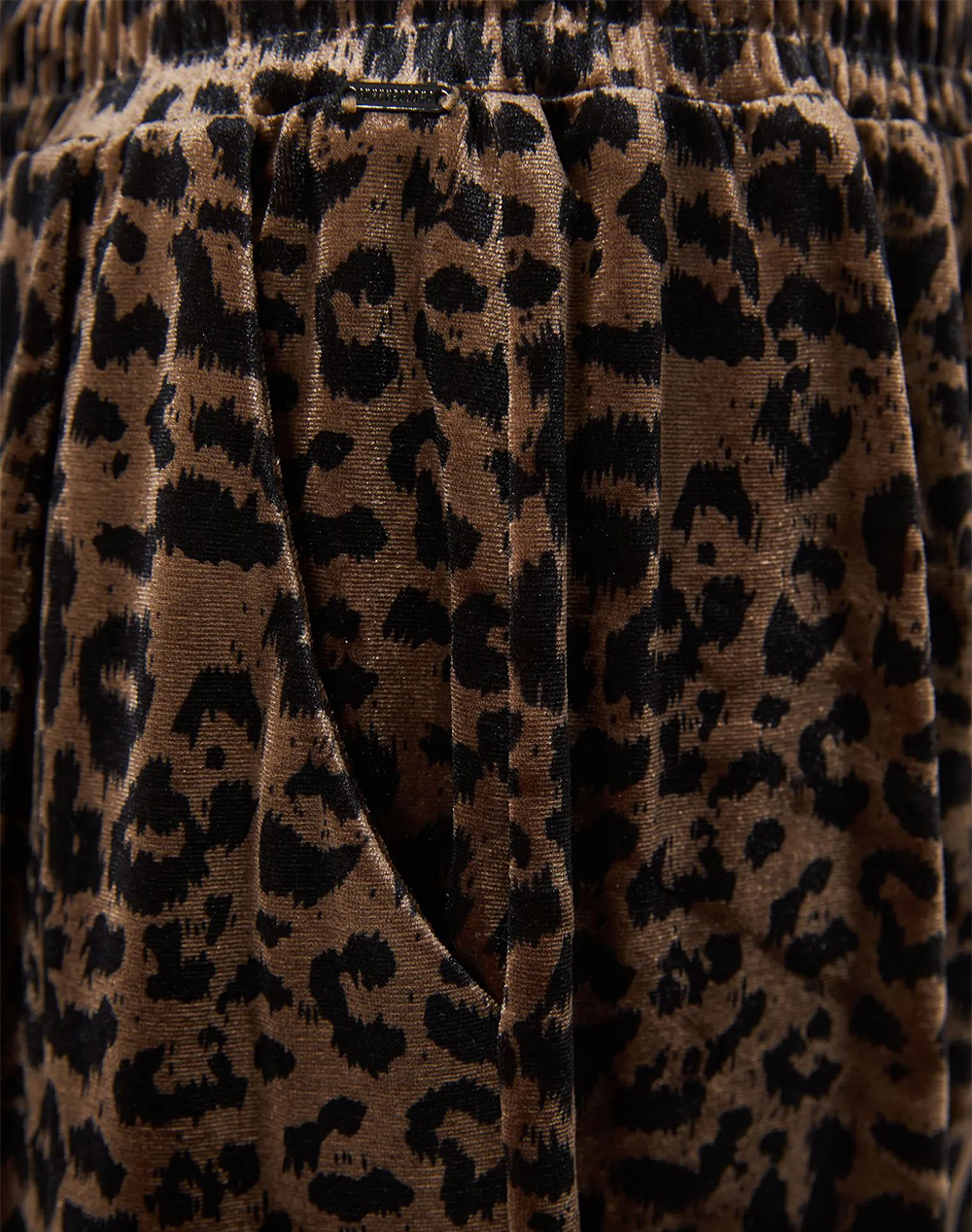 FUNKY BUDDHA Γυναικείο Παντελόνι Wide Leg FBL012-139-02-CIGAR Multi φωτογραφία