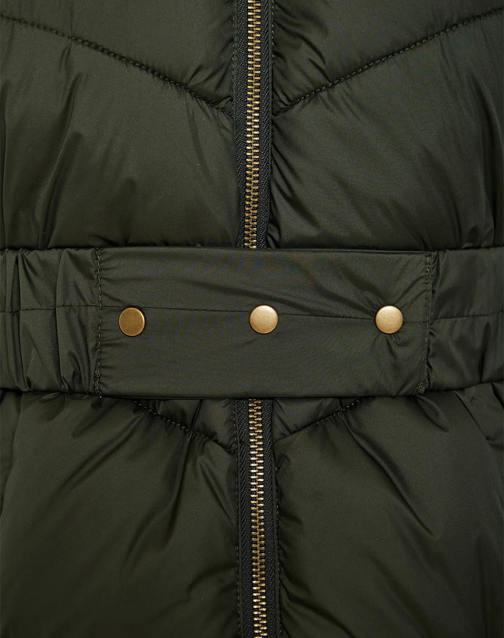 FUNKY BUDDHA Γυναικείο Φουσκωτό Τζάκετ FBL012-100-01-FOREST GREEN ArmyGreen φωτογραφία