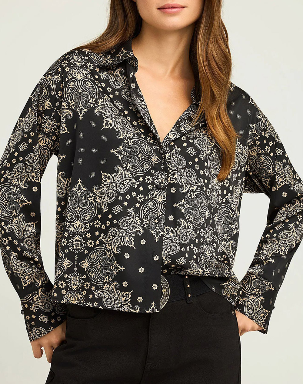 FUNKY BUDDHA Γυναικείο Πουκάμισο Casual FBL012-127-05-MULTI Multi