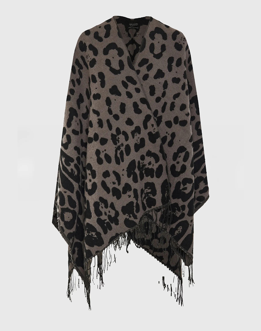 FUNKY BUDDHA Γυναικεία Κάπα FBL012-126-10-DK GREY DarkGray