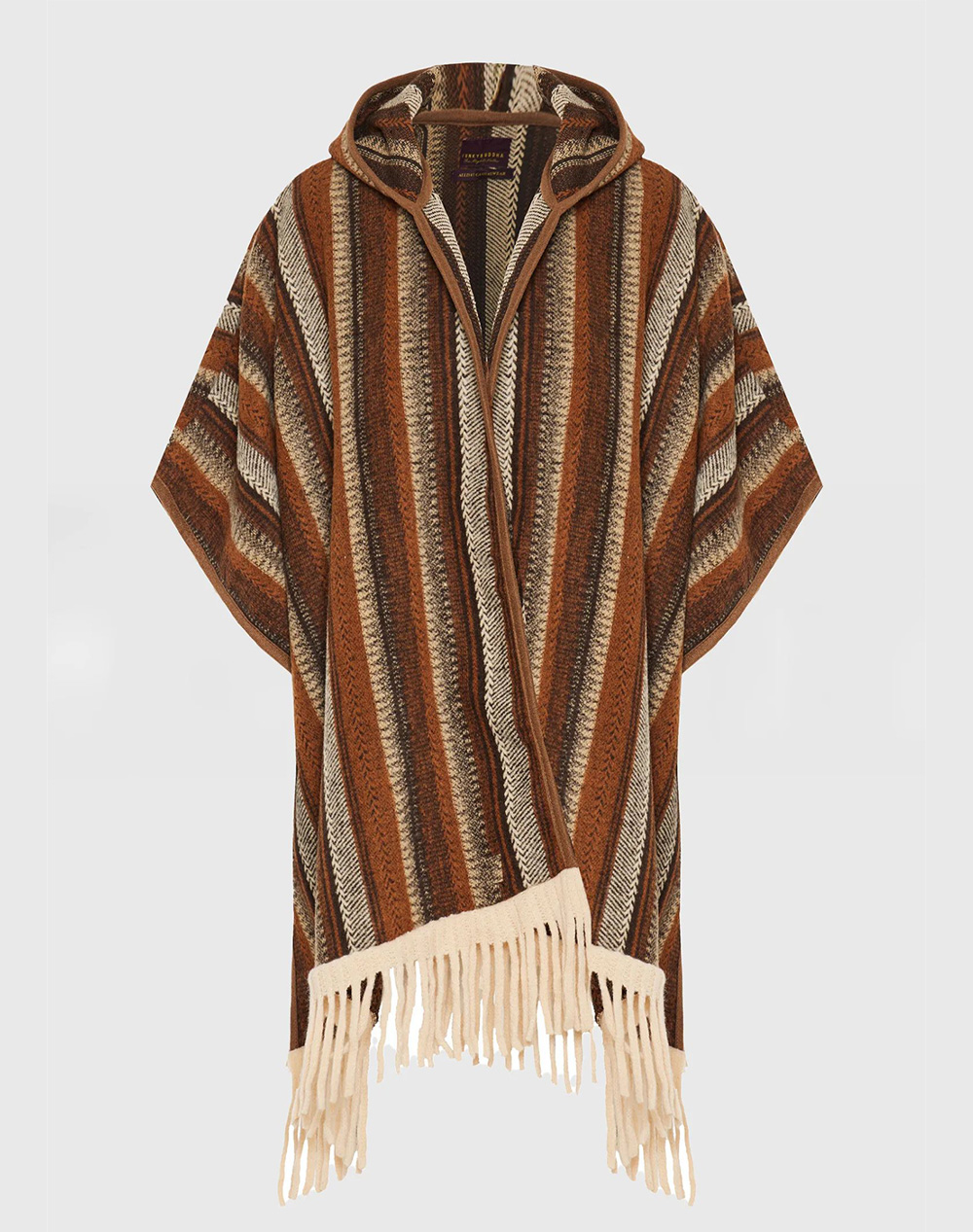 FUNKY BUDDHA Γυναικεία Κάπα FBL012-169-10-ESPRESSO Cappuccino φωτογραφία