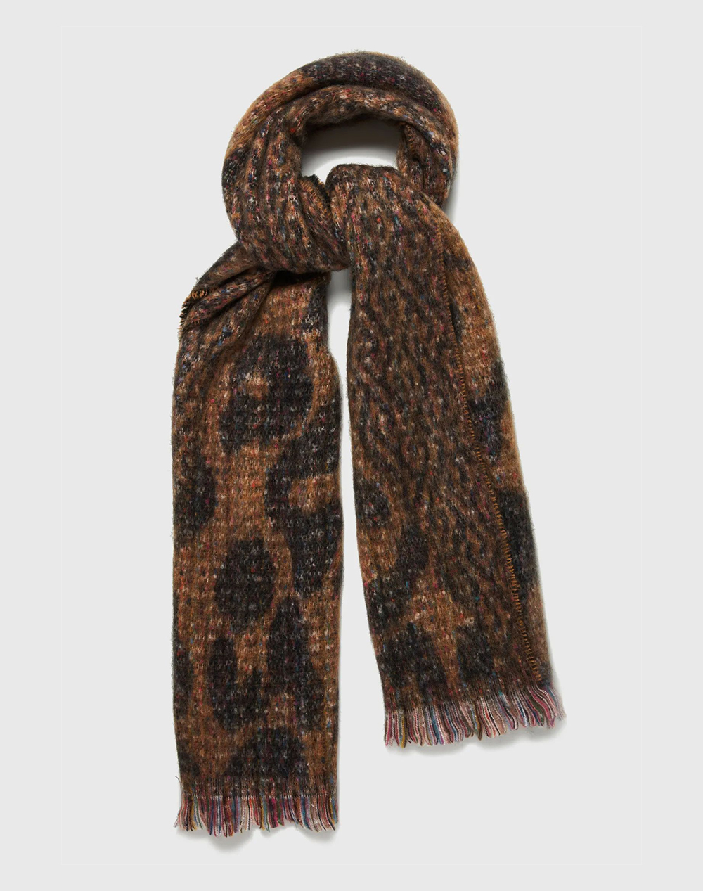 FUNKY BUDDHA FUNKY BUDDHA Γυναικείο Κασκόλ FBL012-100-10-CHESTNUT DarkBrown