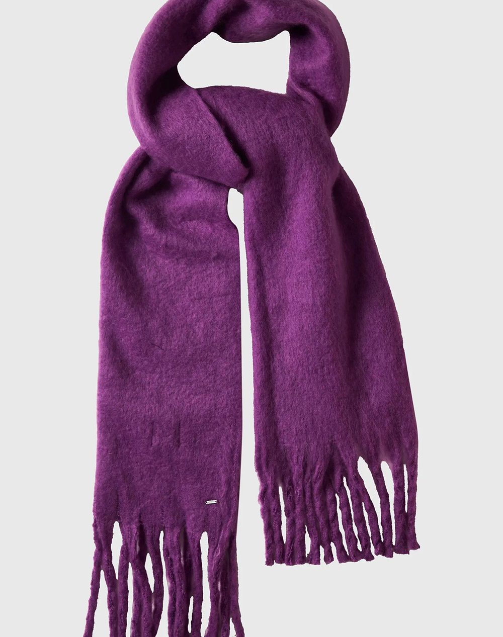 FUNKY BUDDHA Γυναικείο Κασκόλ FBL012-103-10-PURPLE Purple φωτογραφία