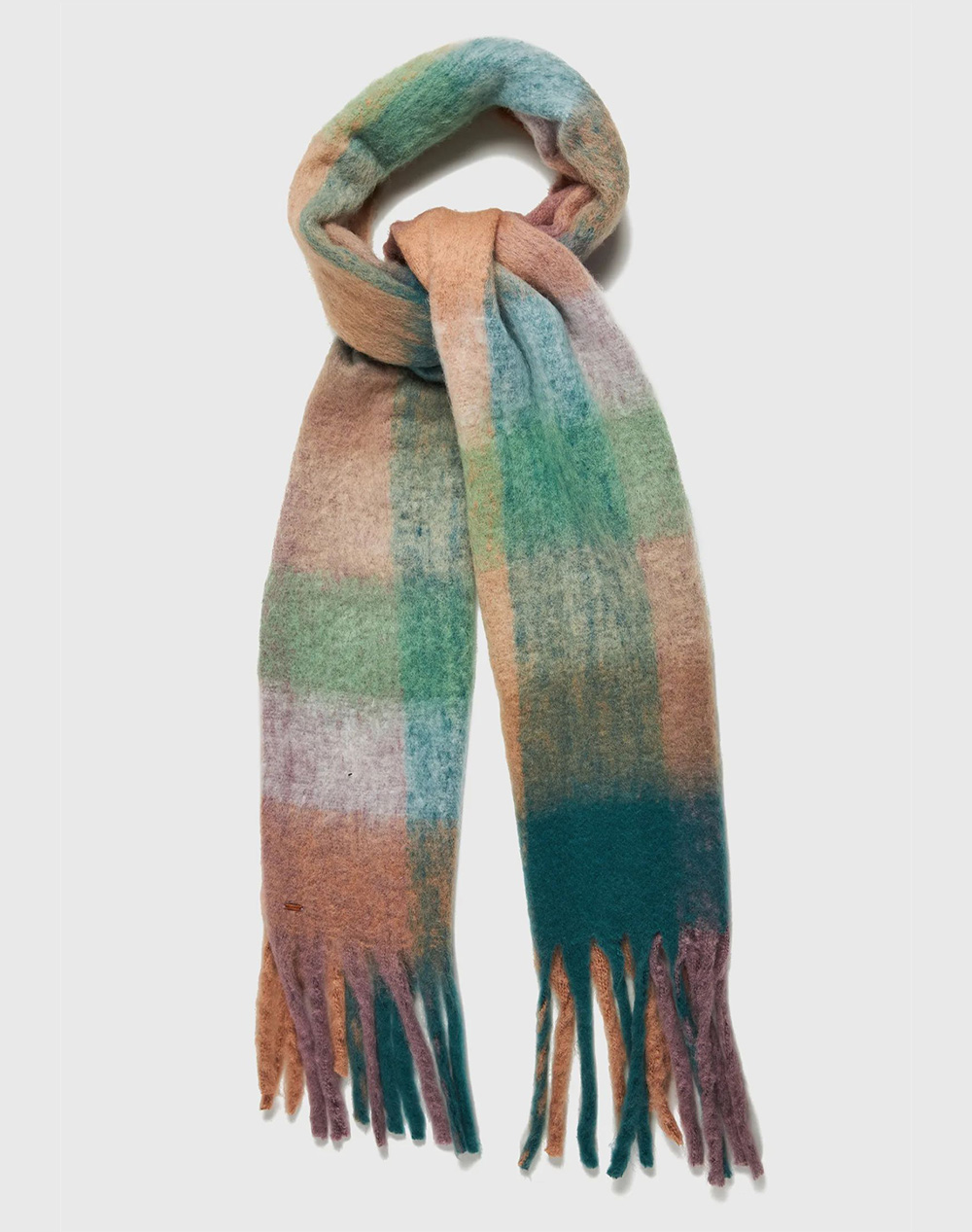 FUNKY BUDDHA Γυναικείο Κασκόλ FBL012-128-10-BISCOTTI Multi